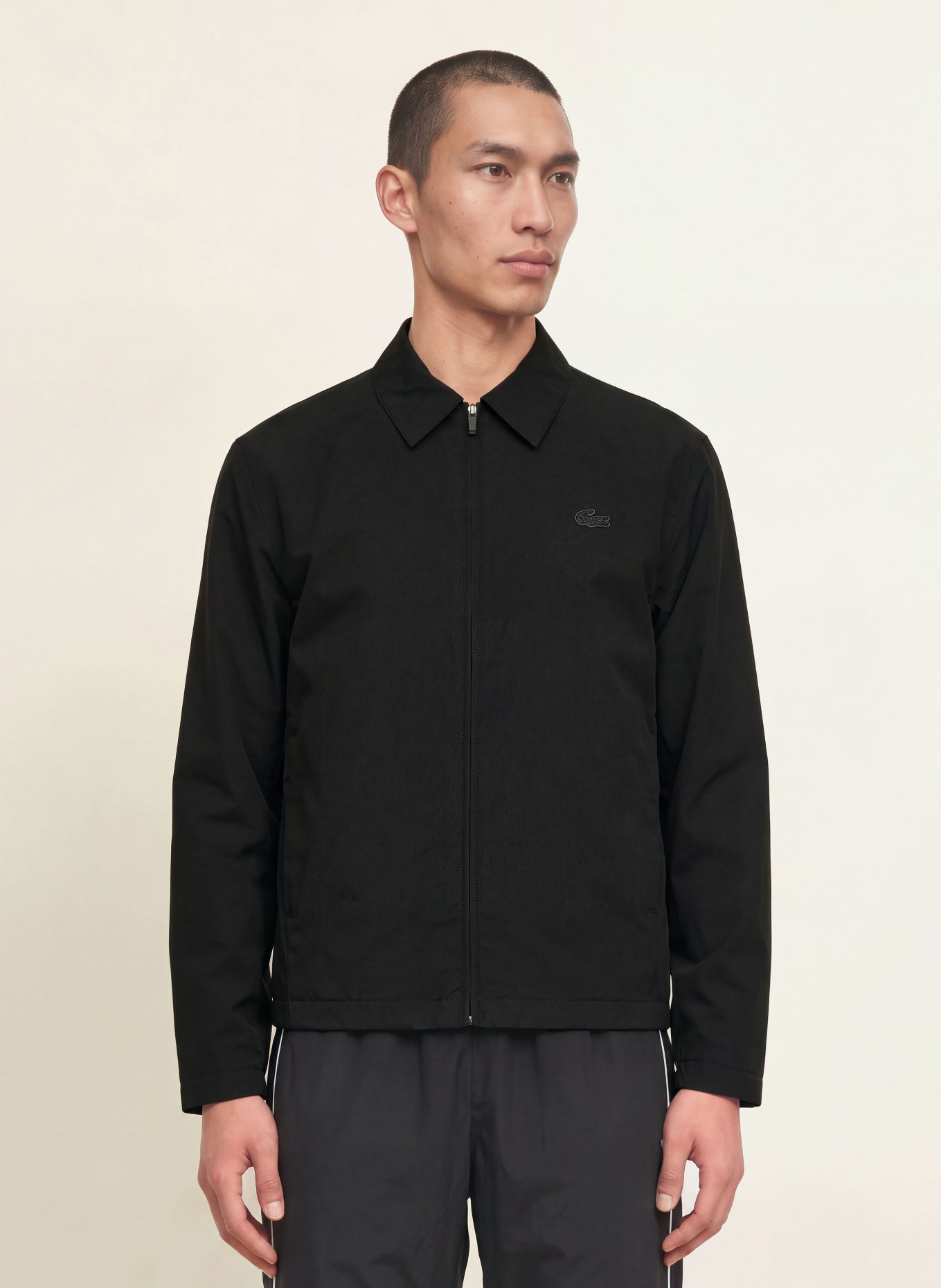 LACOSTE Jas: ZWART