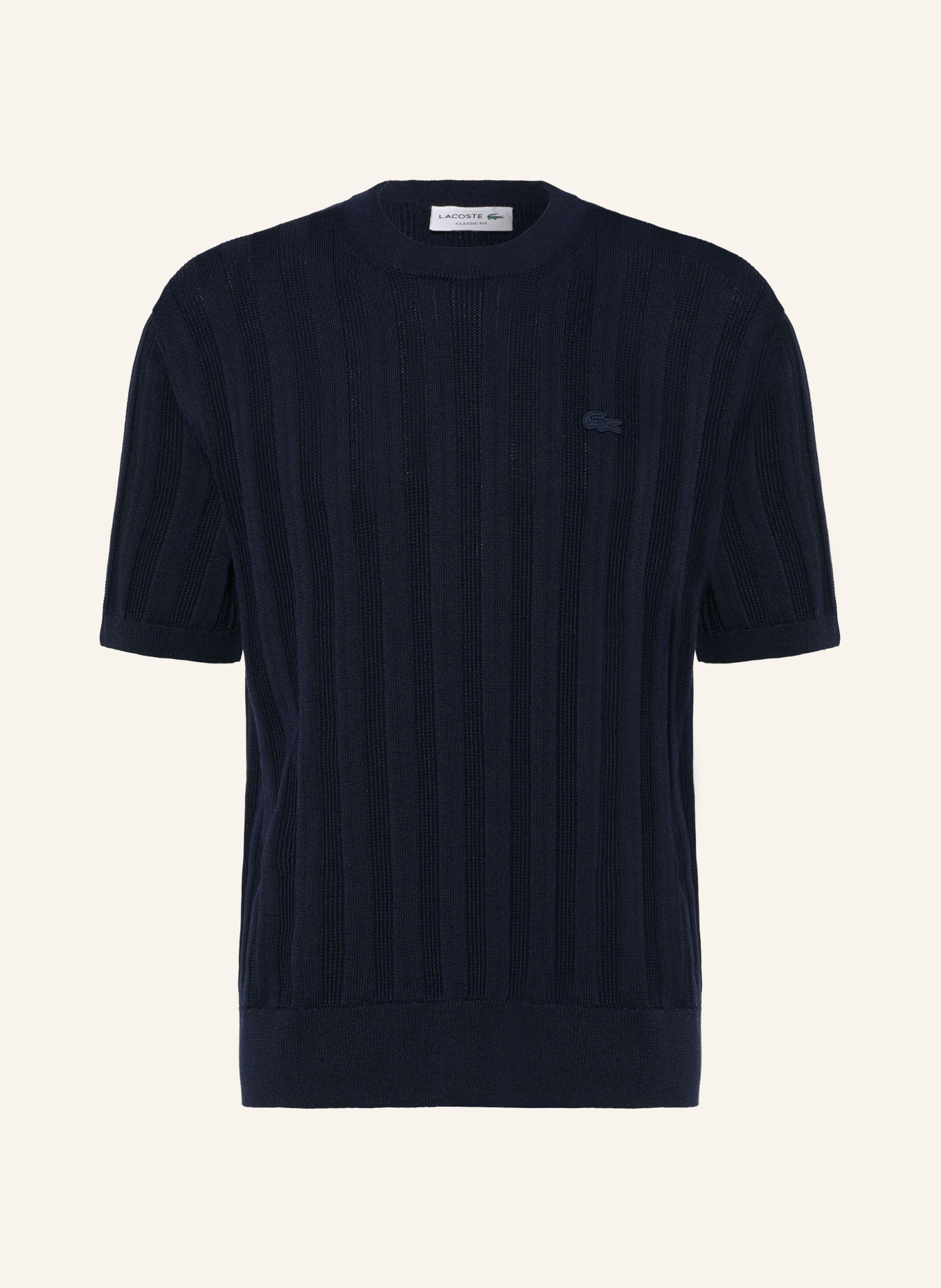 LACOSTE Knit shirt: DARK BLUE