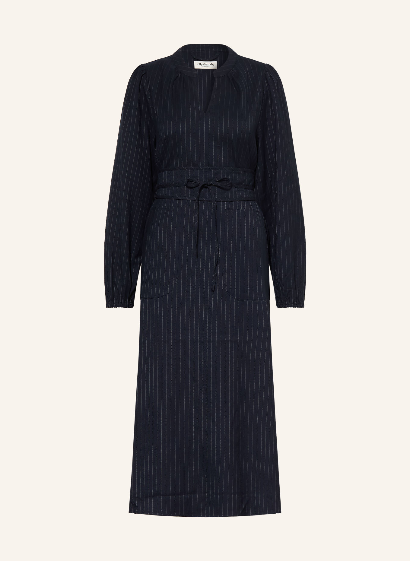 lollys laundry PARISLL Dress: DARK BLUE / GRAY