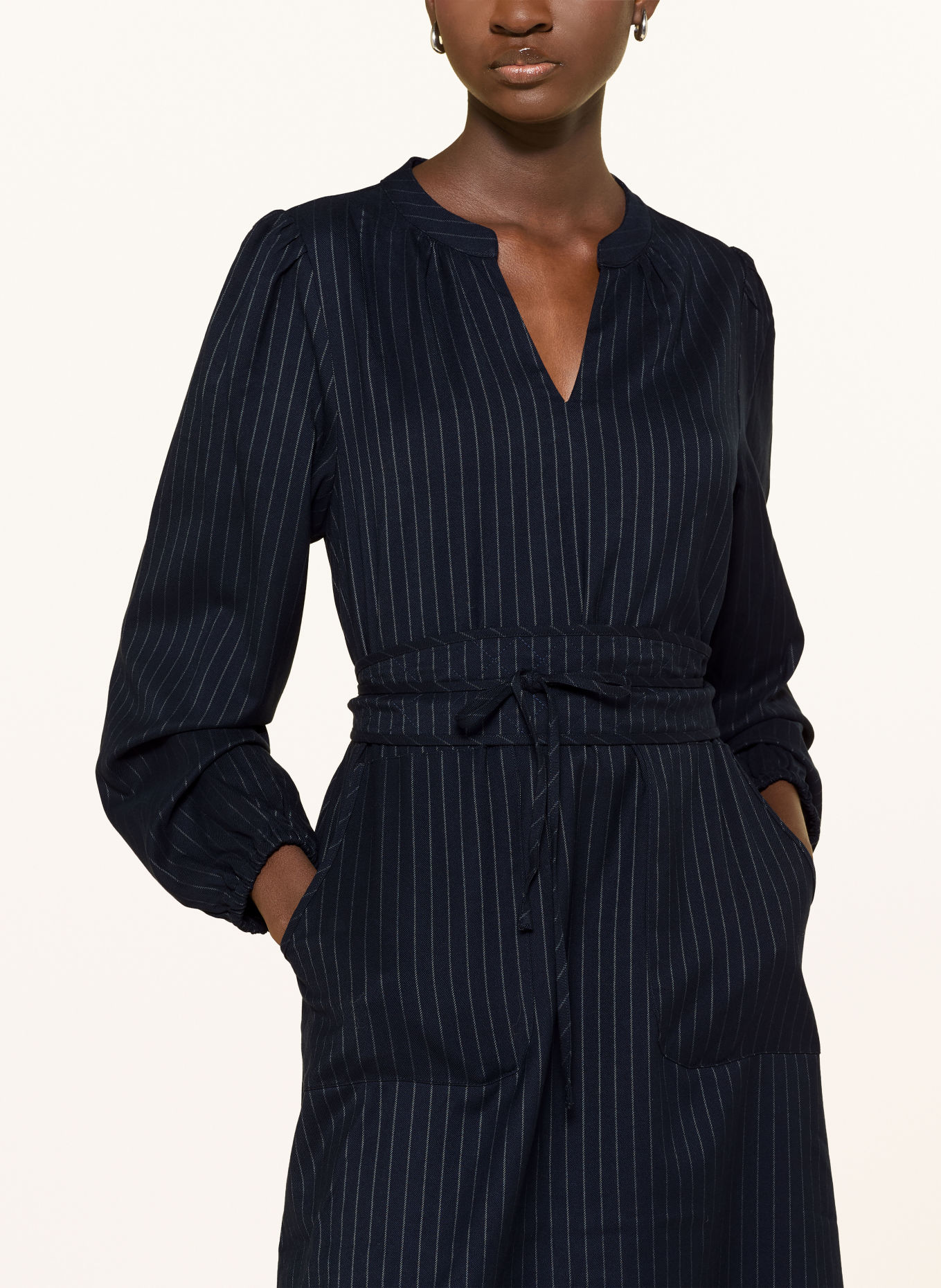 lollys laundry PARISLL Dress: DARK BLUE / GRAY