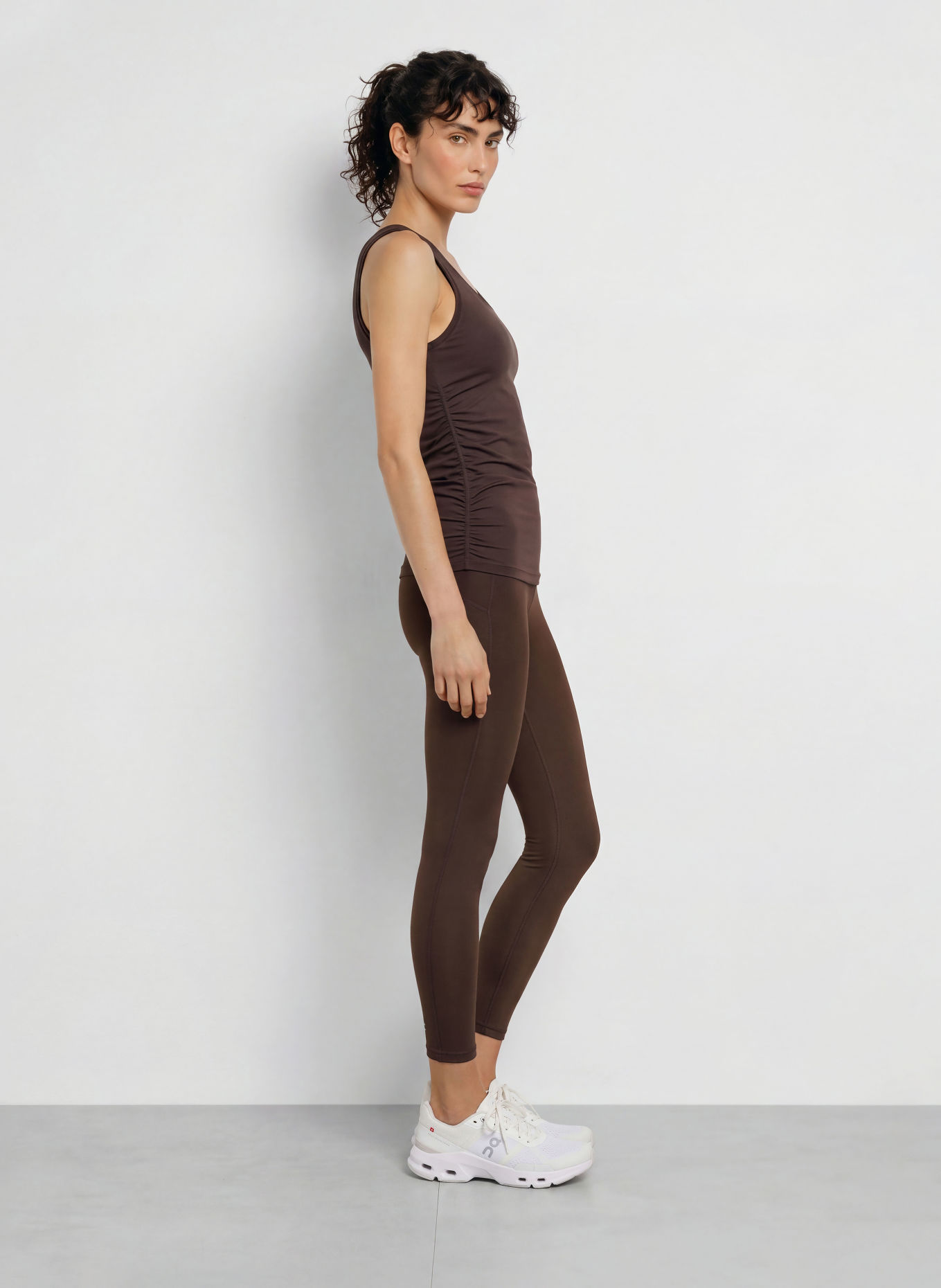 Sweaty Betty Tights ALL DAY: MØRKEBRUN
