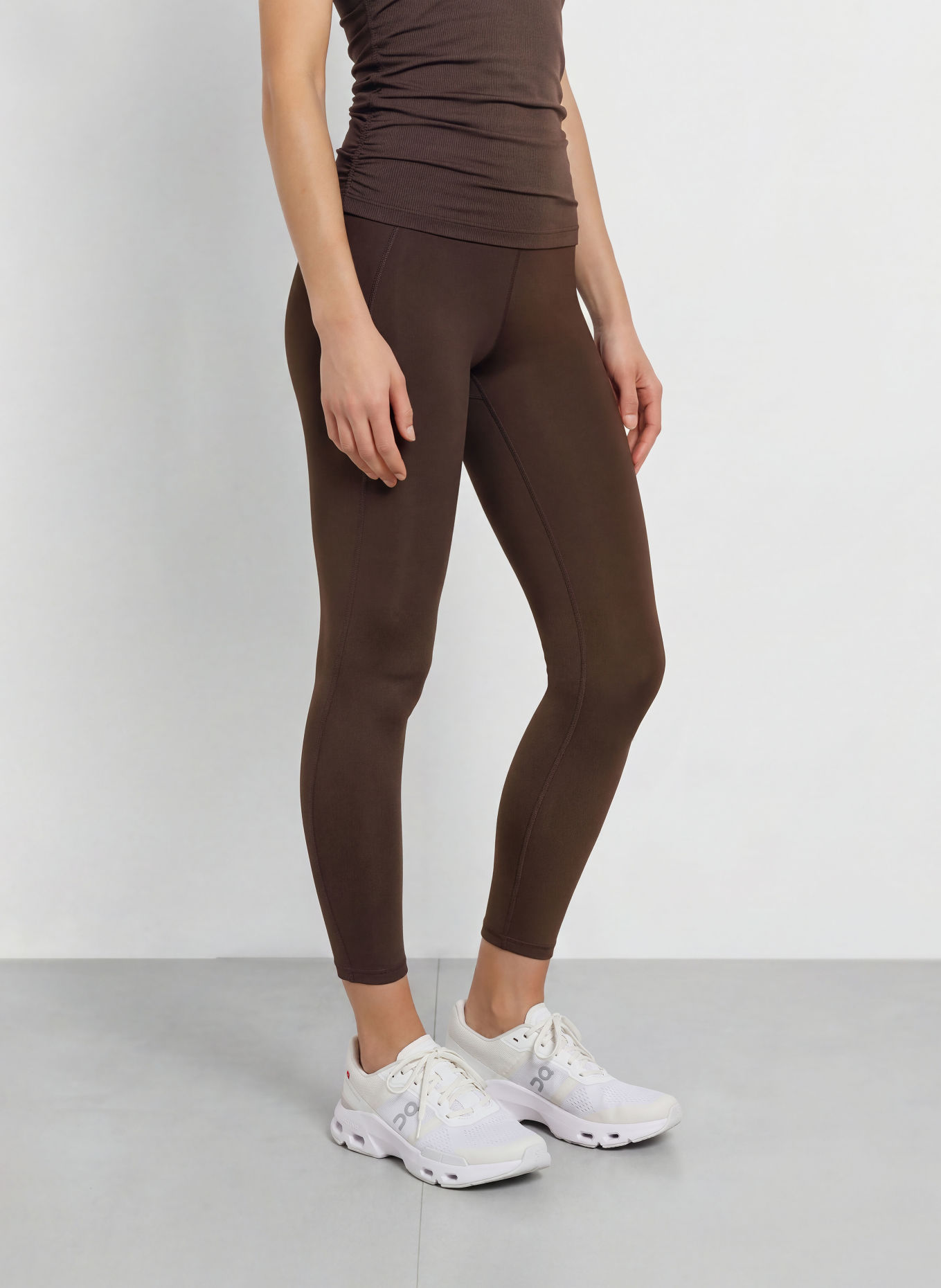 Sweaty Betty Tights ALL DAY: MØRKEBRUN