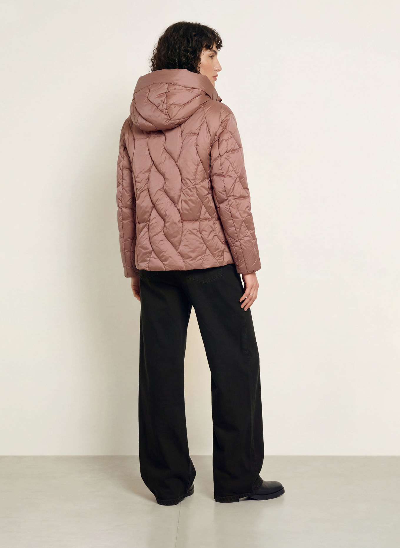 Blauer BELLFLOWER Down Jacket: DUSKY PINK