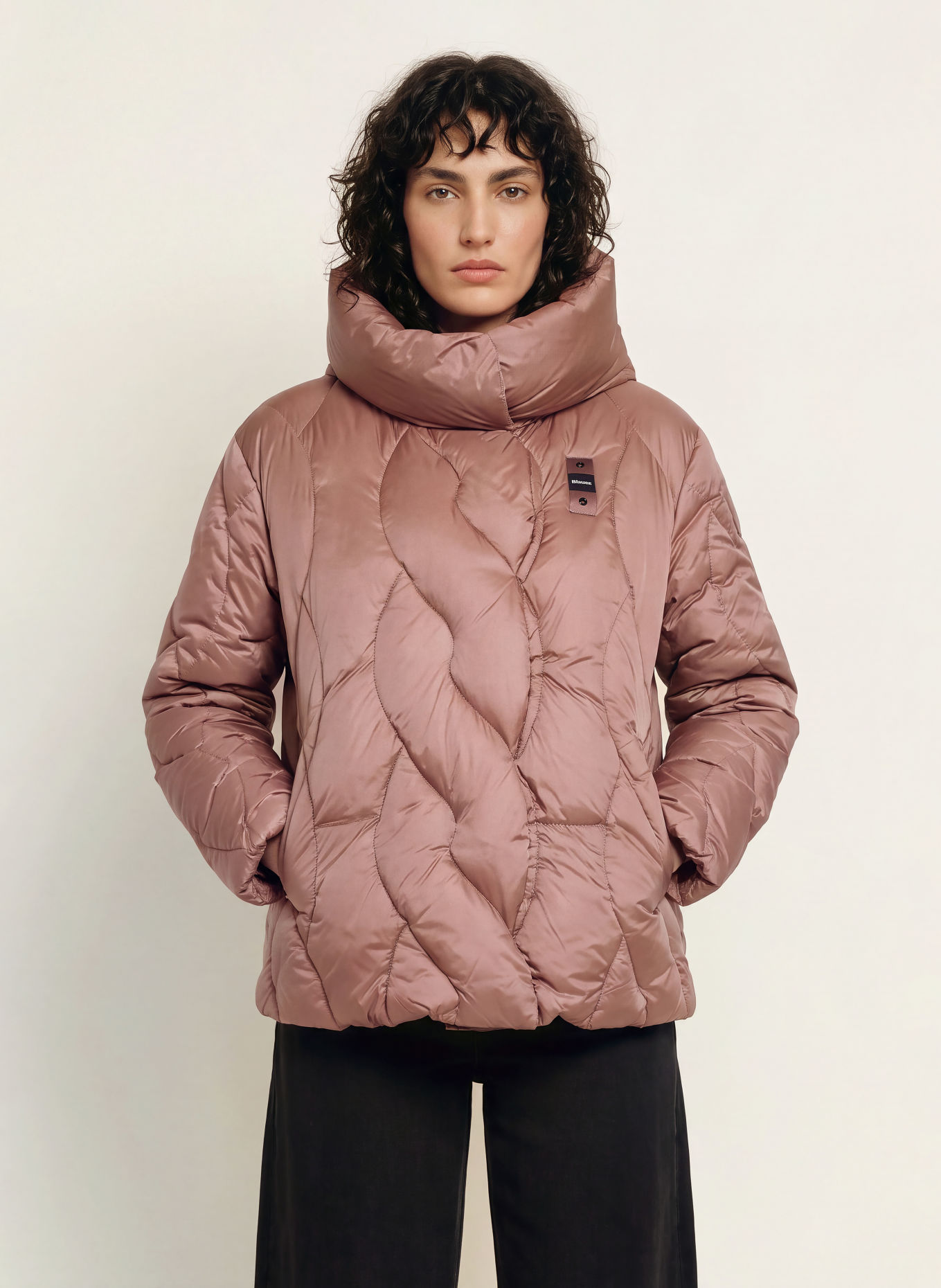 Blauer BELLFLOWER Down Jacket: DUSKY PINK