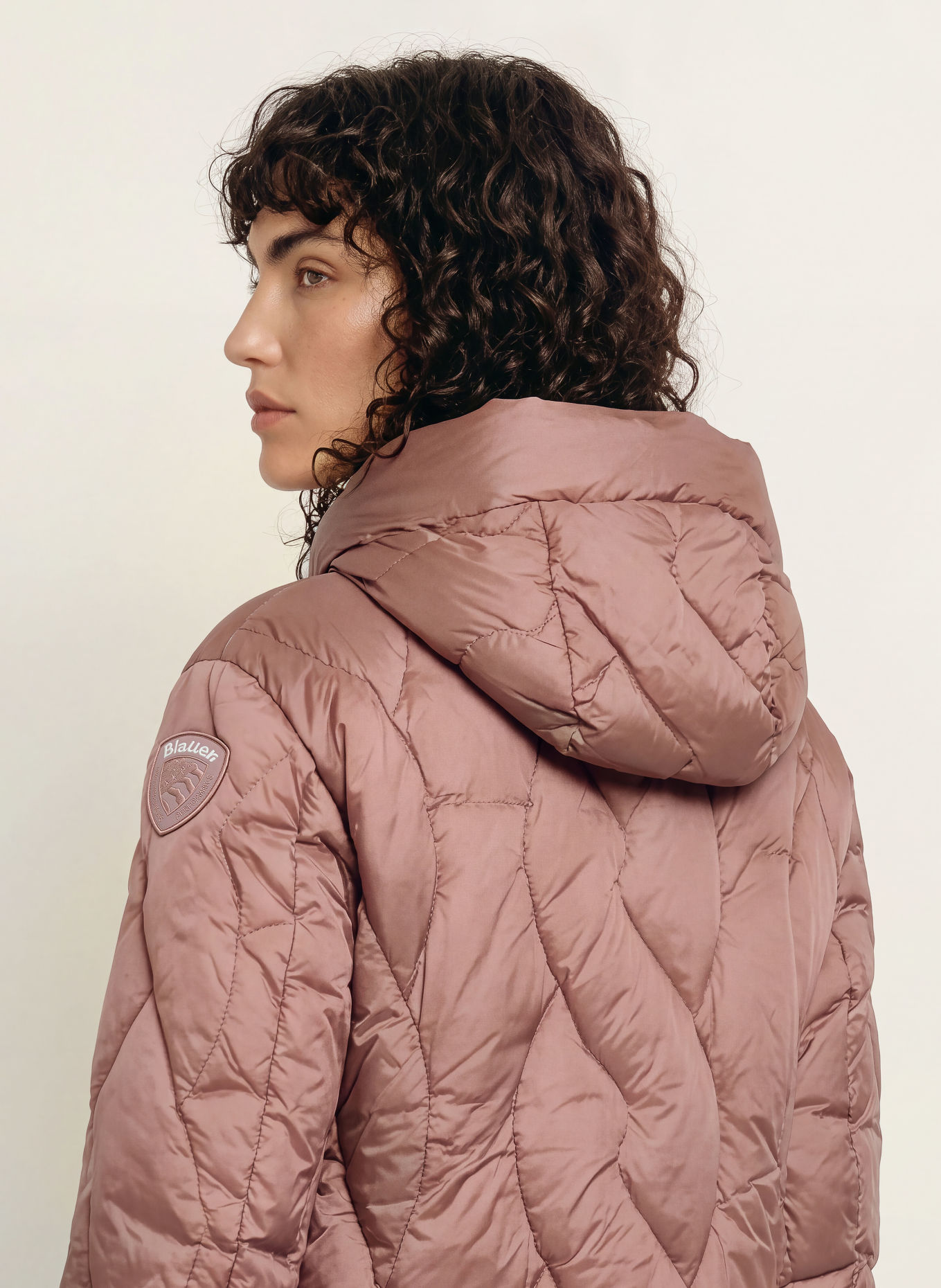 Blauer BELLFLOWER Down Jacket: DUSKY PINK