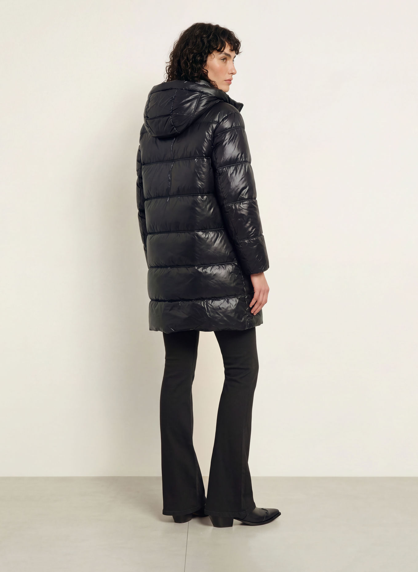 Blauer ARMORY Quilted Coat: BLACK