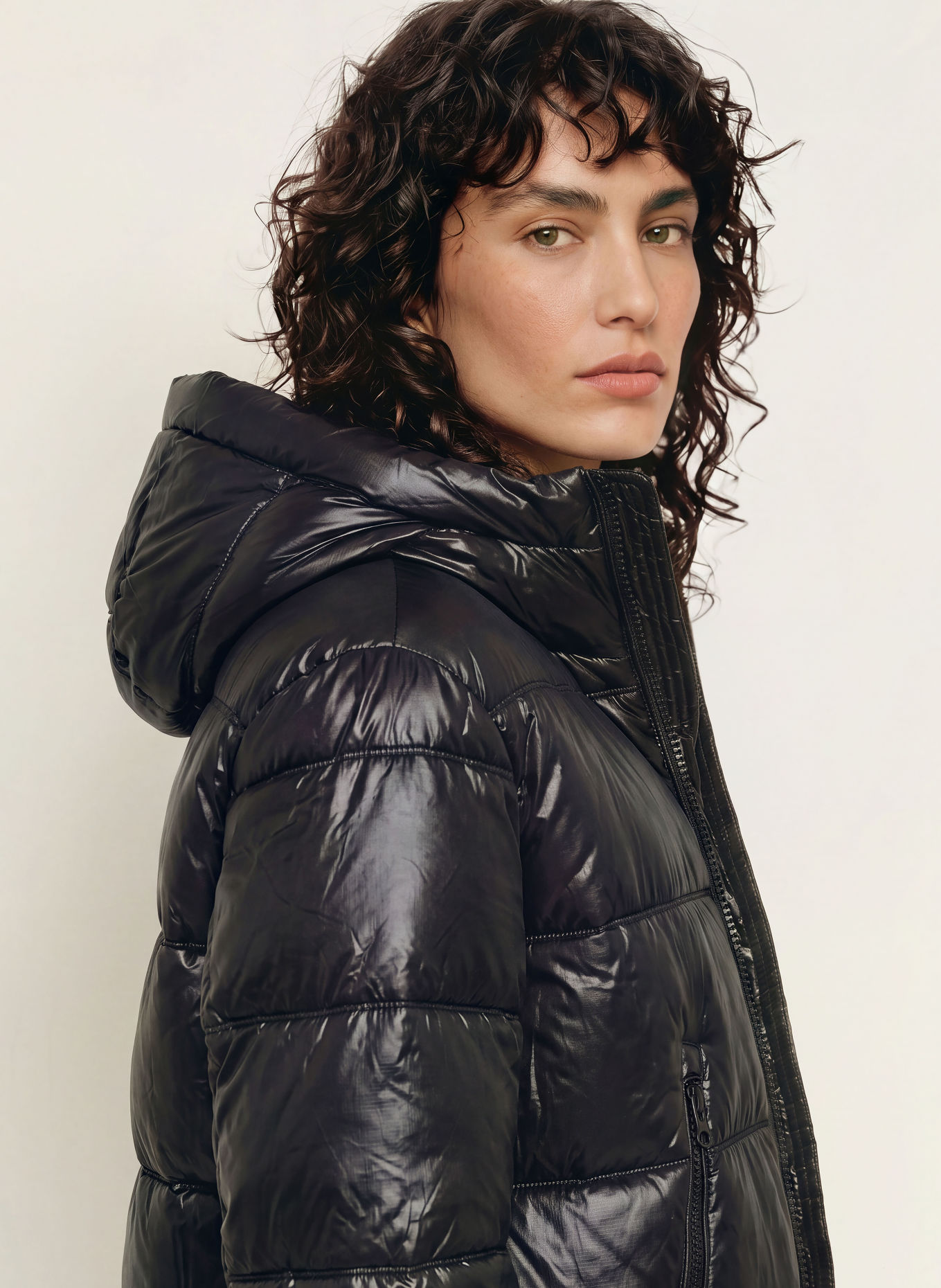 Blauer ARMORY Quilted Coat: BLACK