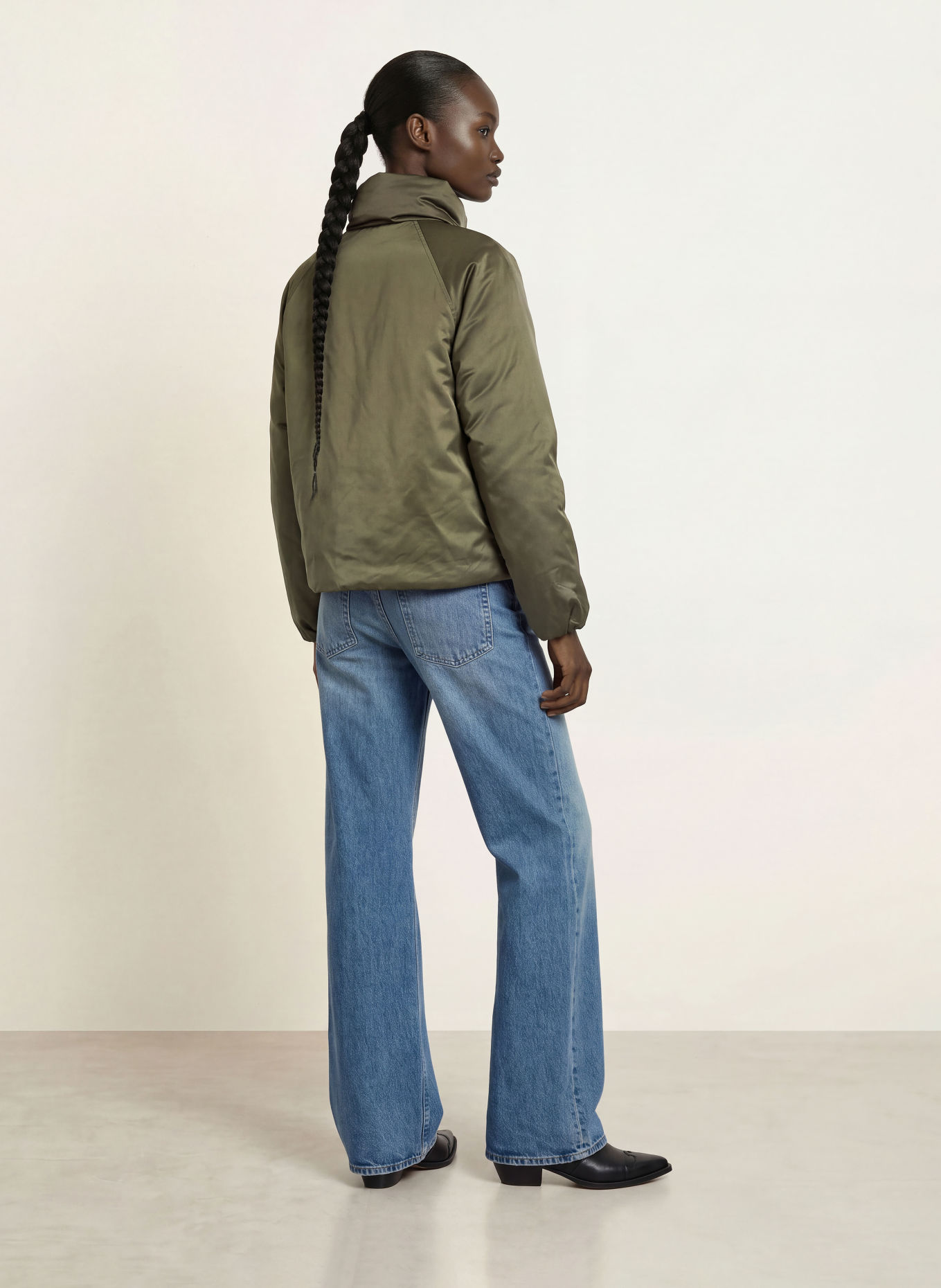 Blauer Jacke JESSEY: GRÜN