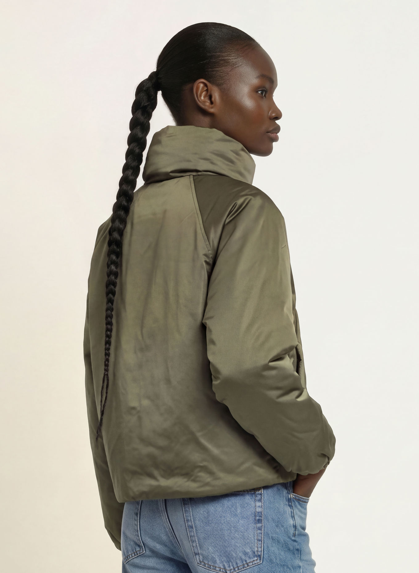 Blauer Jacke JESSEY: GRÜN