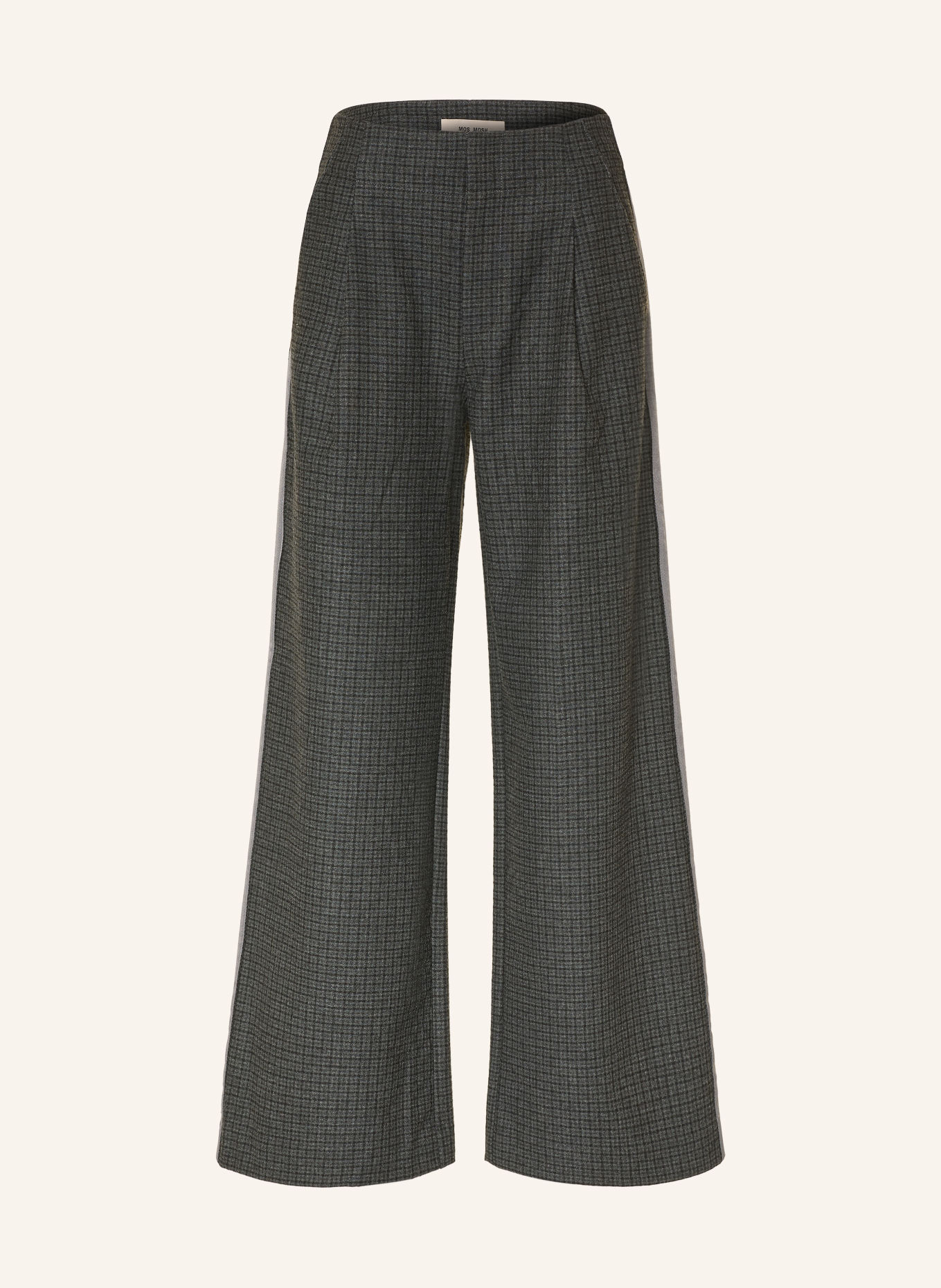 MOS MOSH Marlene-broek MMEVINE: GRIJS / TAUPE / DONKERGRIJS