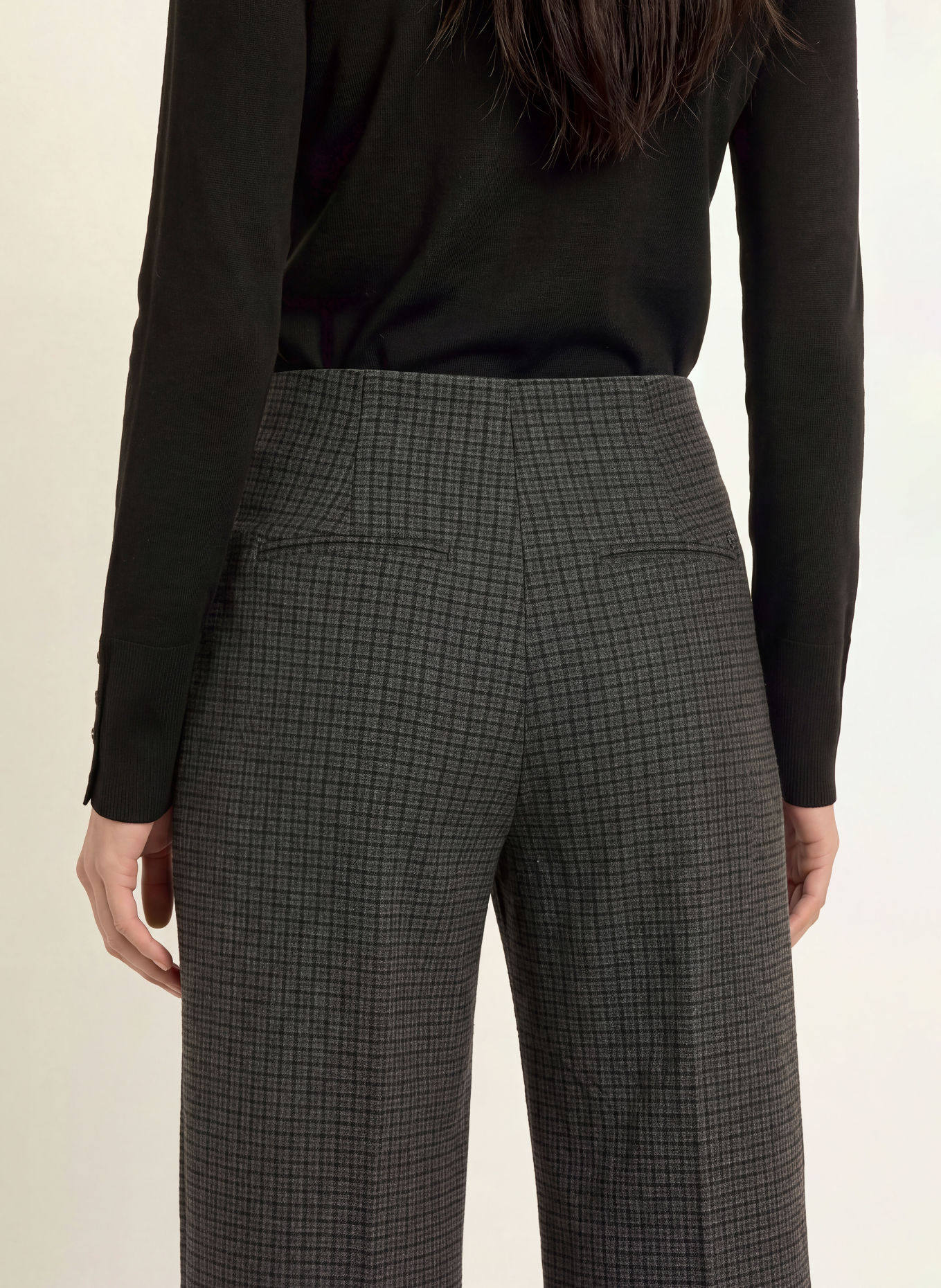 MOS MOSH Marlene-broek MMEVINE: GRIJS / TAUPE / DONKERGRIJS