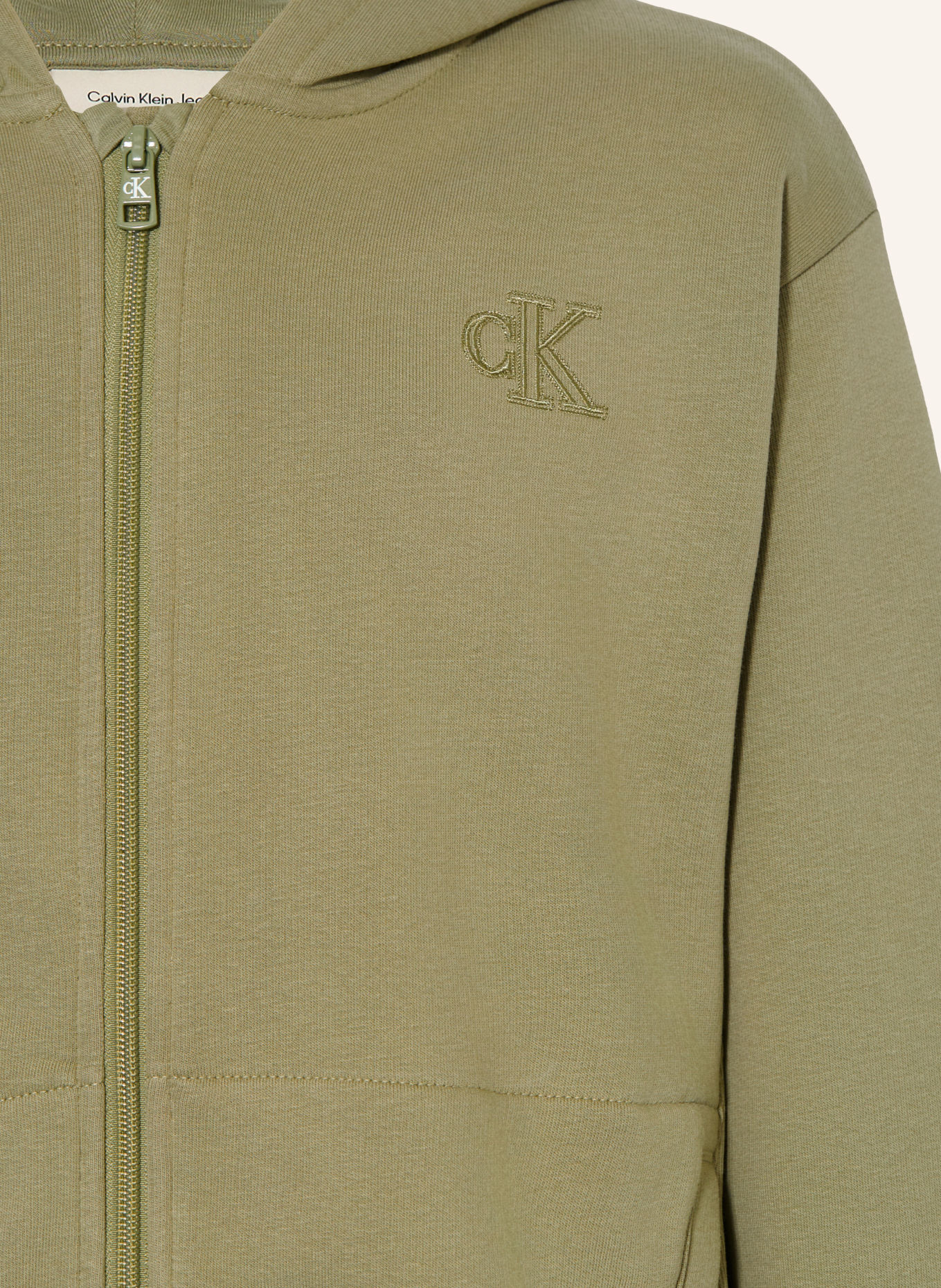 Calvin Klein Sweatjacke: OLIV