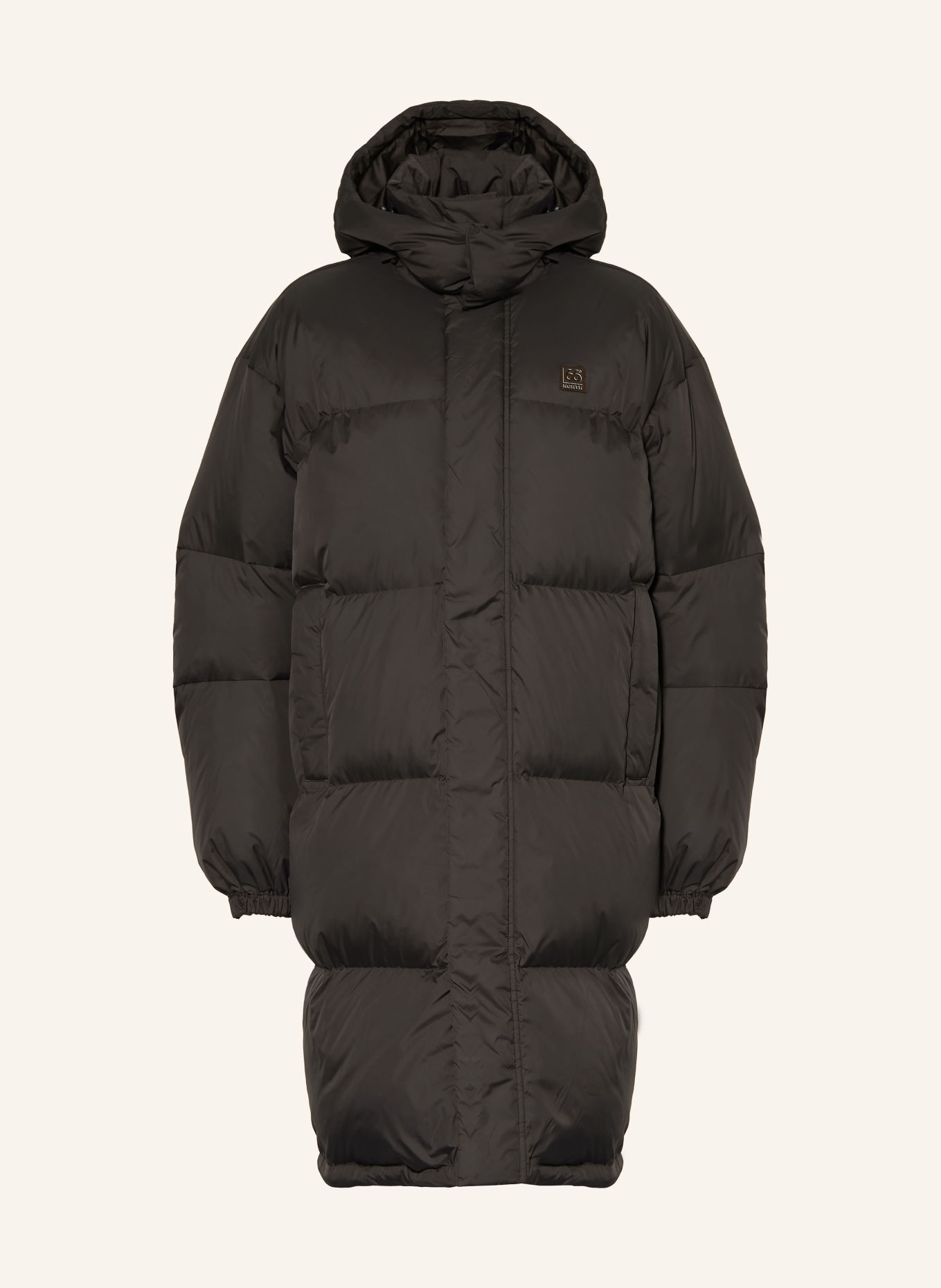 66°NORTH DYNGJA Down coat with Detachable Hood: DARK GRAY