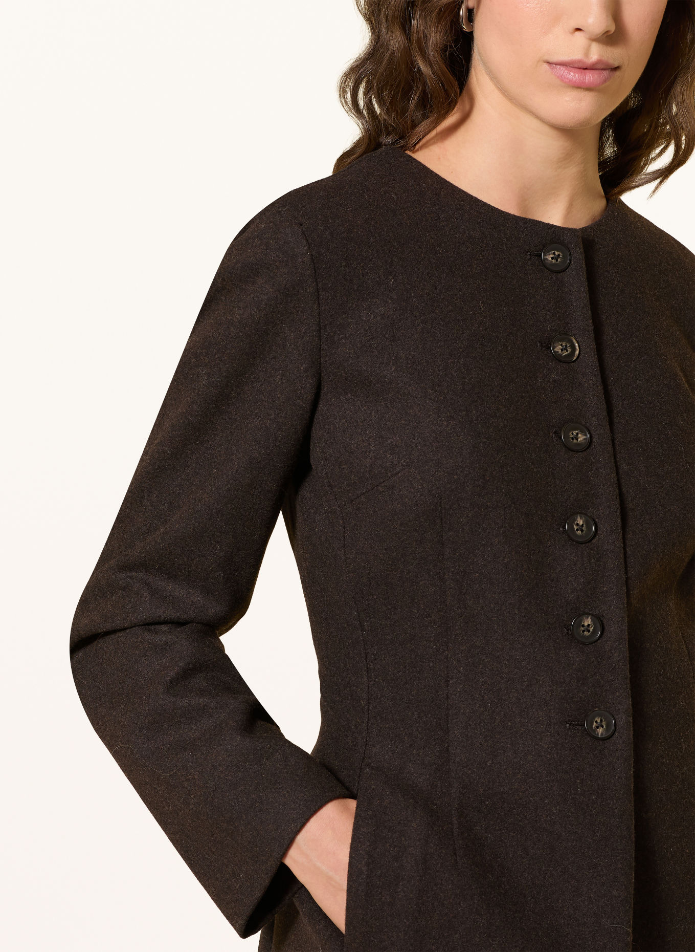 Part Two CELINNPW Blazer: DARK BROWN