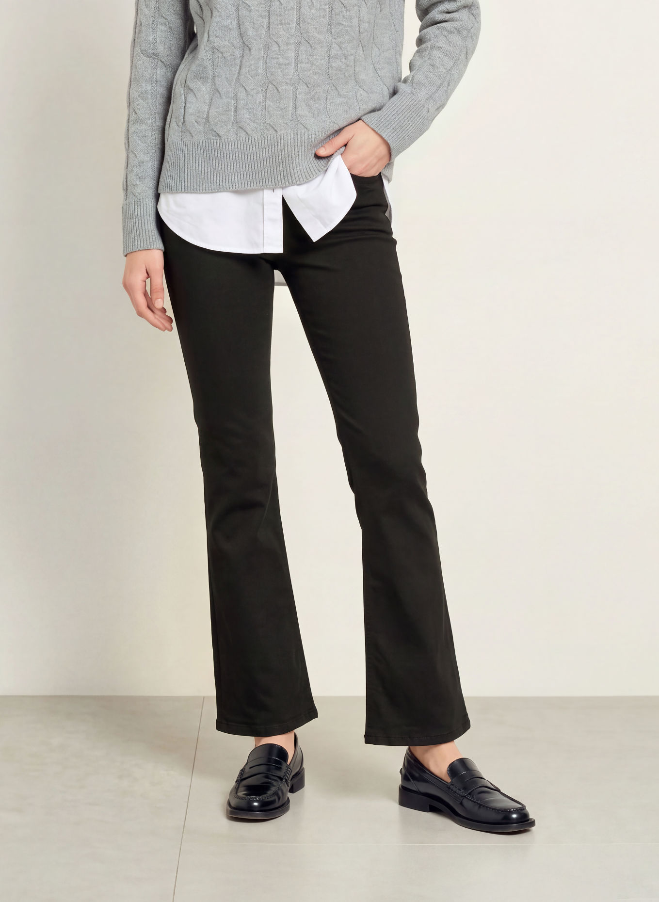 TOMMY HILFIGER Flared jeans LUNA: 1BY Stay Black