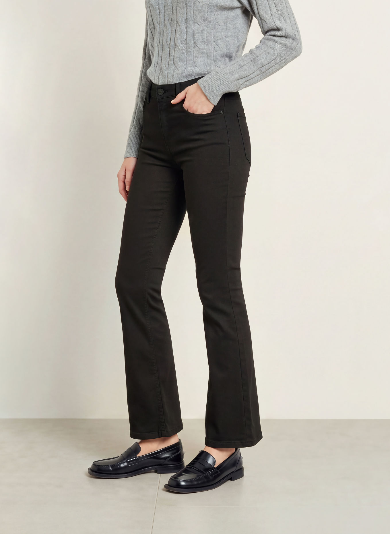TOMMY HILFIGER Flared jeans LUNA: 1BY Stay Black