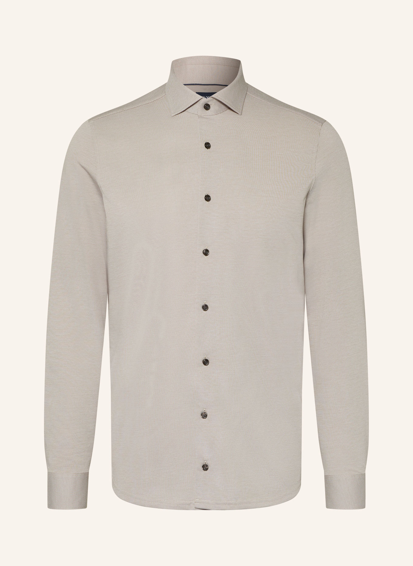OLYMP Hemd Smart Business modern fit: HELLBRAUN