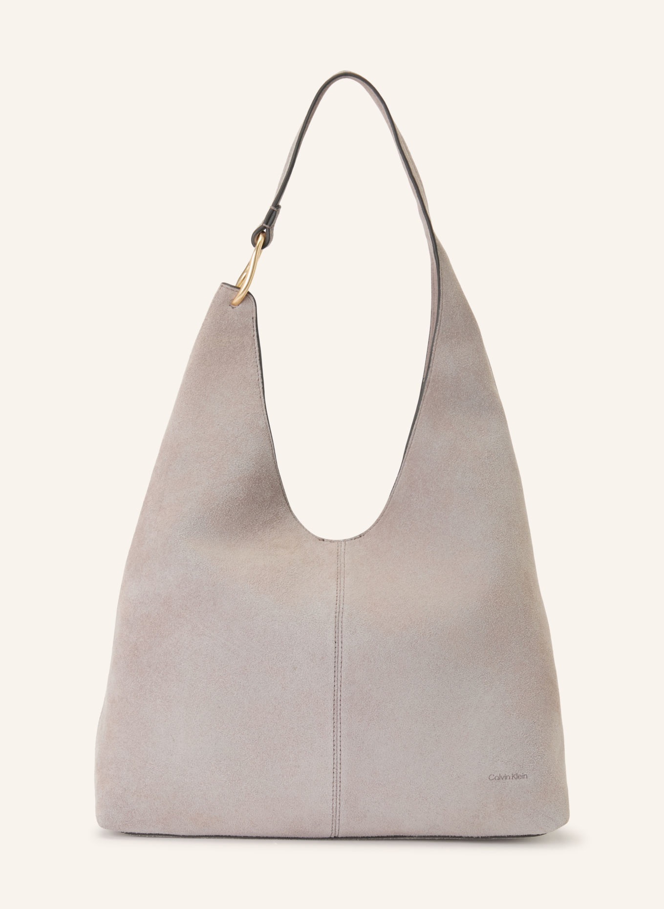 Calvin Klein Beuteltasche: HELLGRAU / GOLD