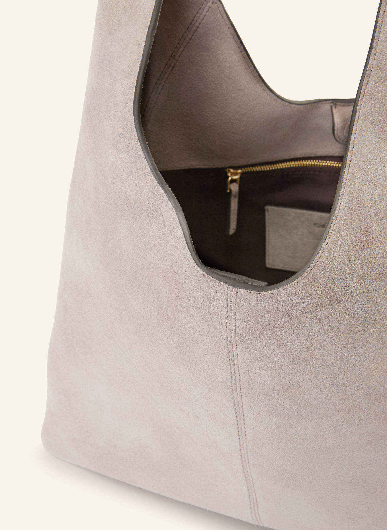 Calvin Klein Beuteltasche: HELLGRAU / GOLD