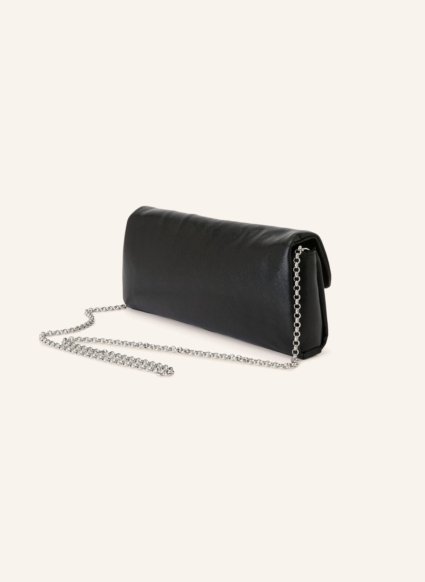 Calvin Klein Clutch: SCHWARZ / SILBER