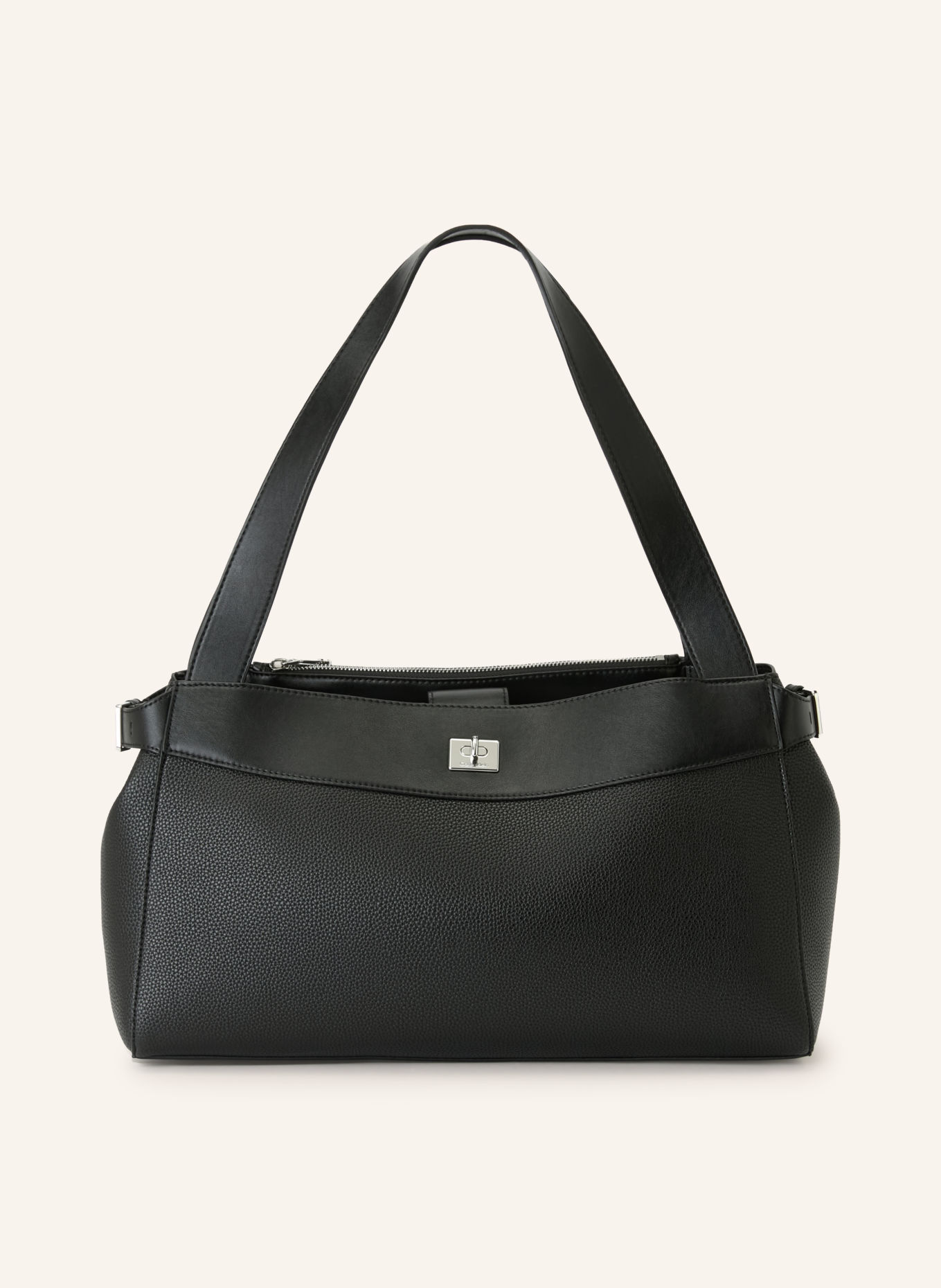 Calvin Klein Shopper: SCHWARZ / SILBER