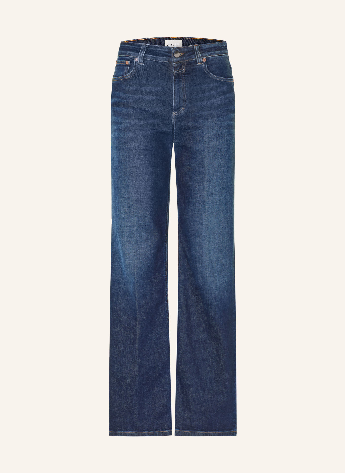 CLOSED Flared Jeans JANNA: DBL DARK BLUE
