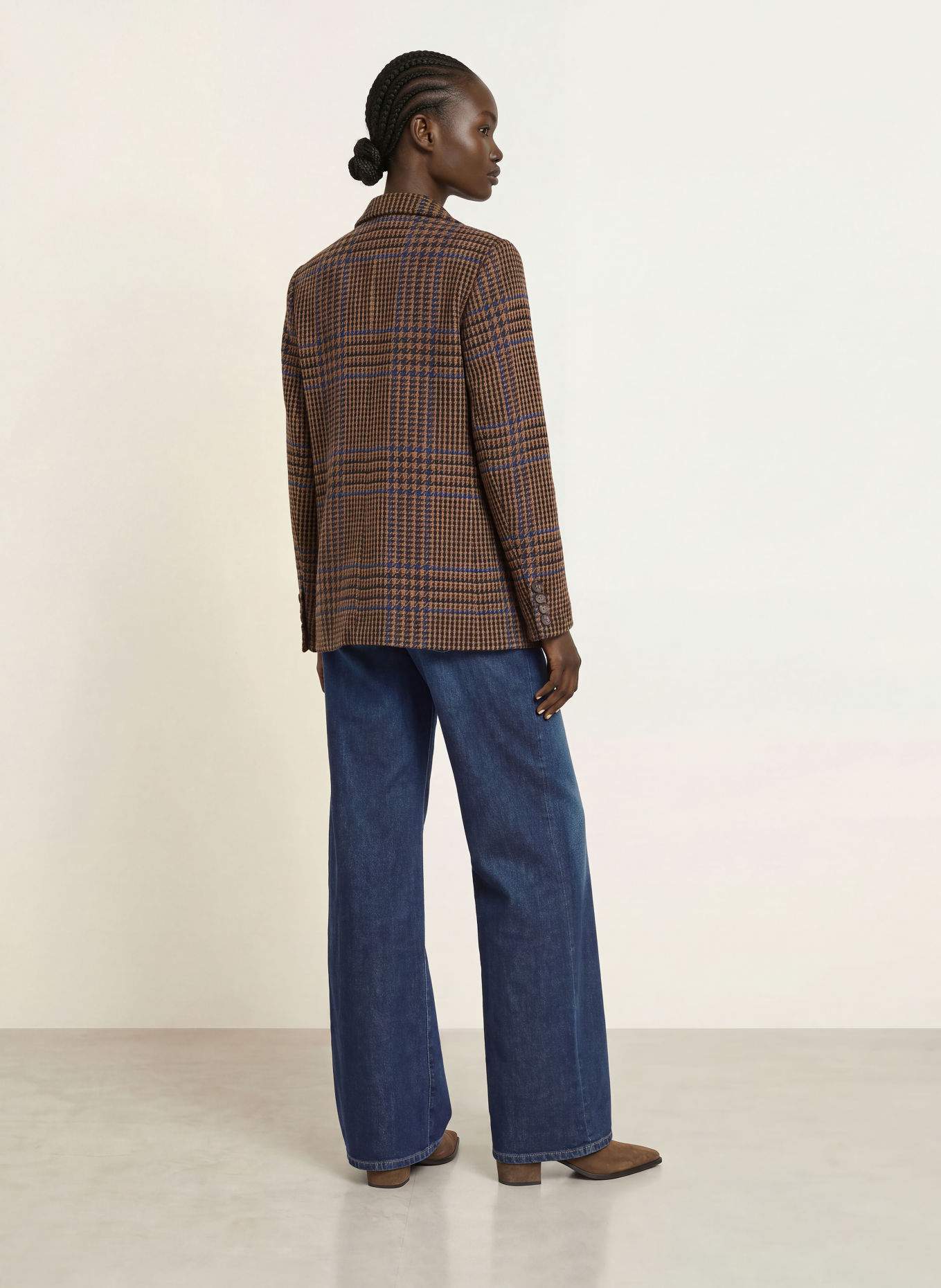 CLOSED Flared Jeans JANNA: DBL DARK BLUE
