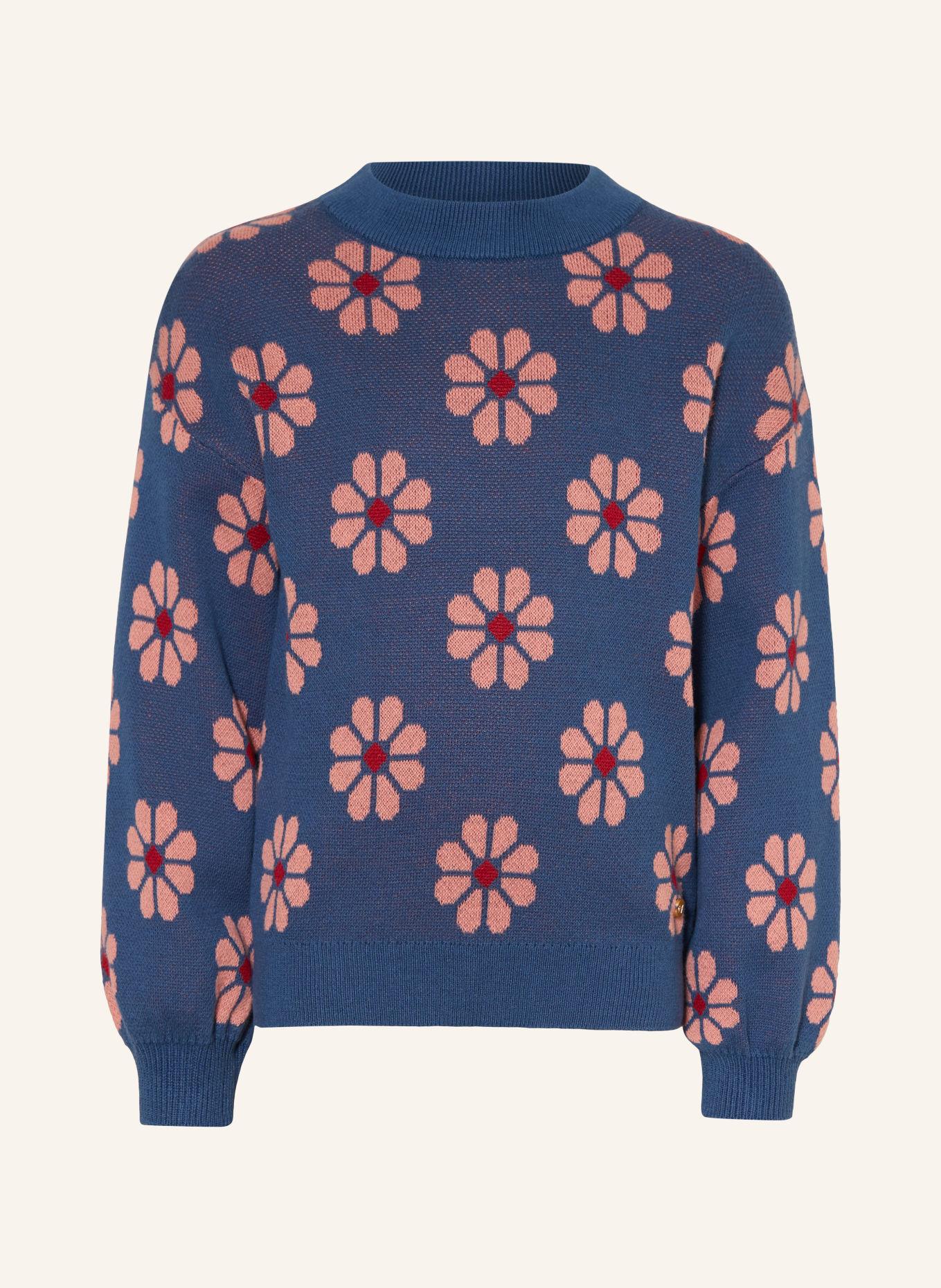 Koko Noko Pullover: BLAU / ROSA / ROT