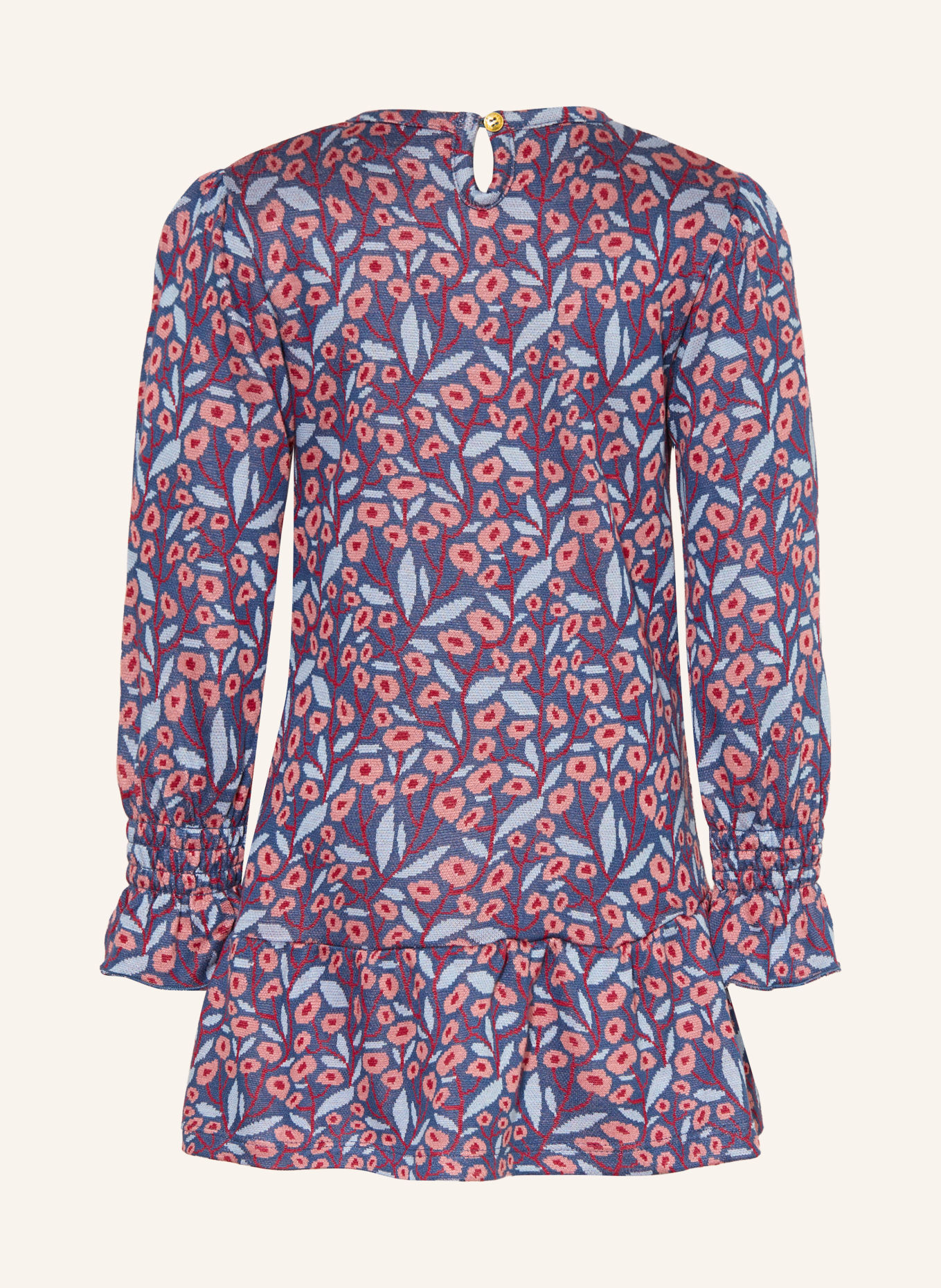 Koko Noko Strickkleid: BLAU / ROSA / ROT