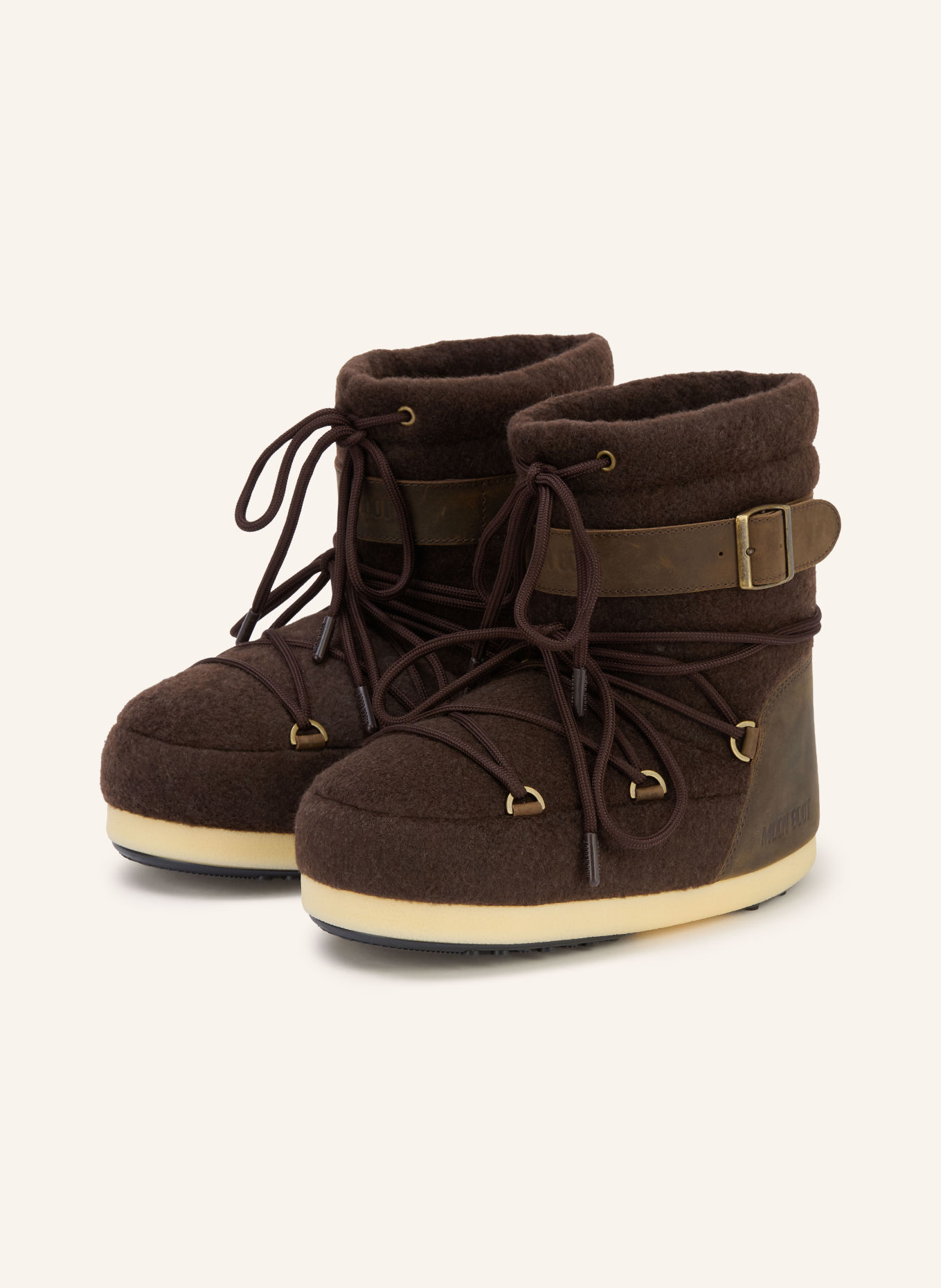 MOON BOOT Moonboots EVX LIGHT: MARRON FONCÉ