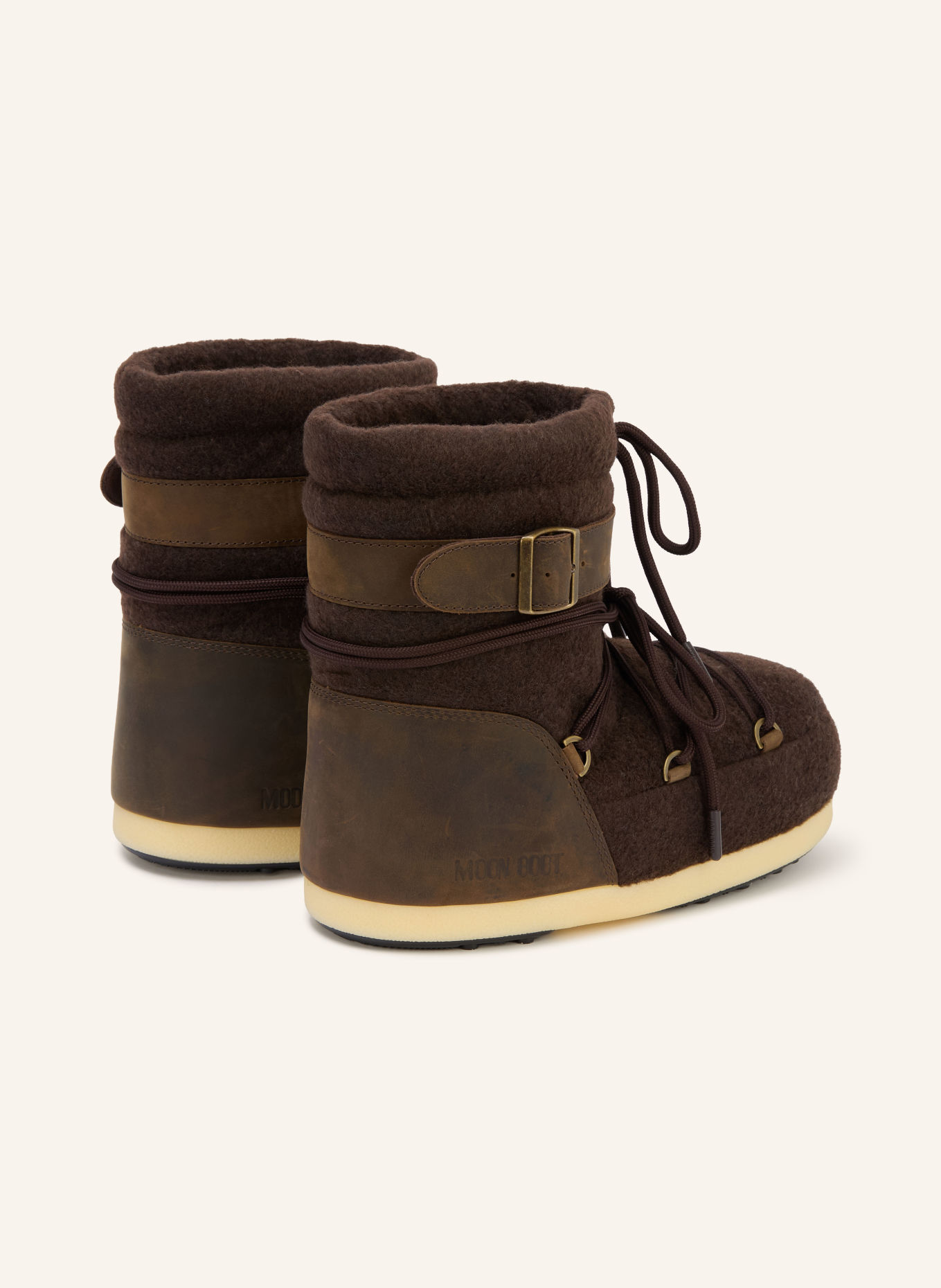 MOON BOOT Moonboots EVX LIGHT: MARRON FONCÉ