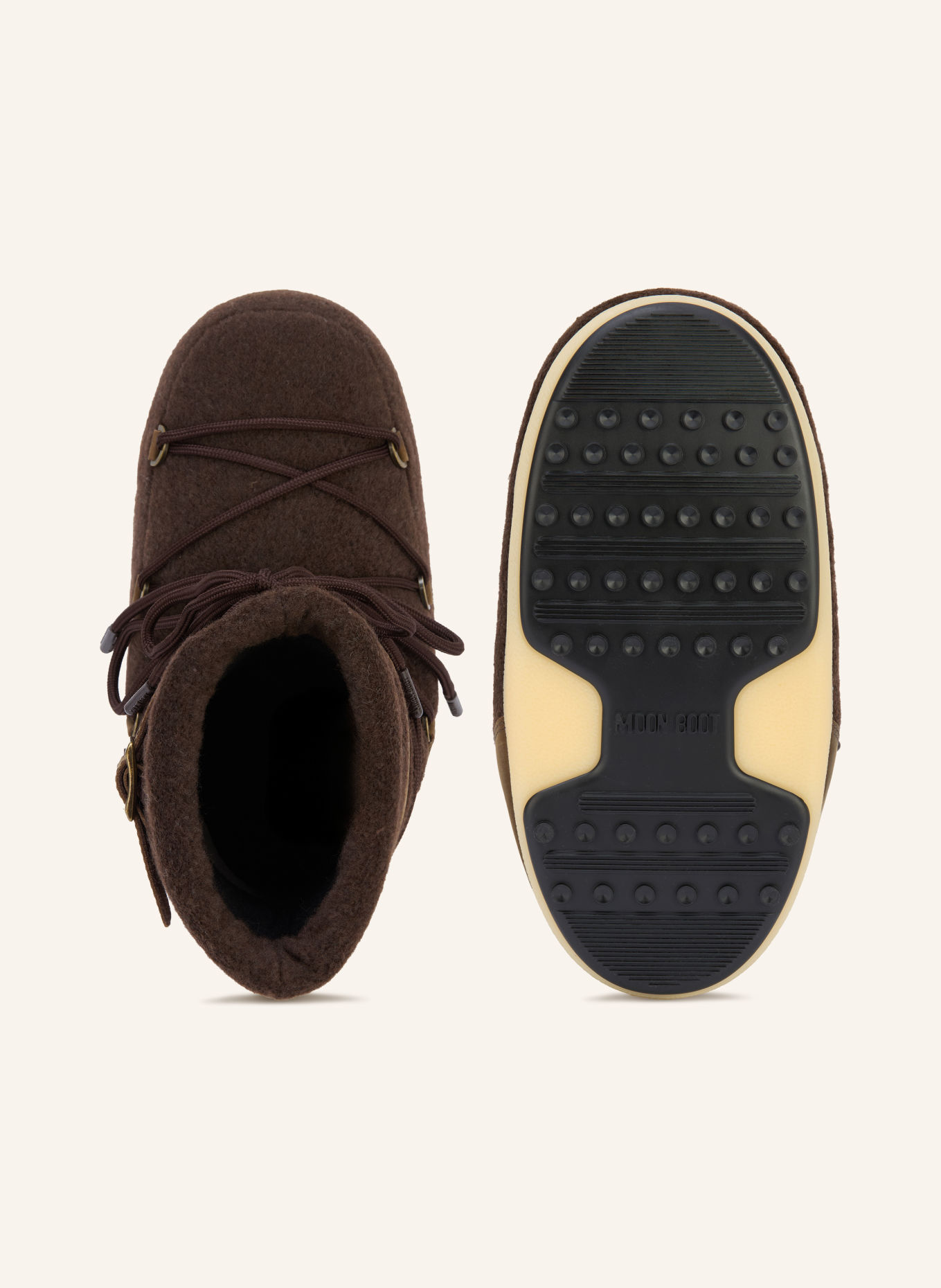 MOON BOOT Moonboots EVX LIGHT: MARRON FONCÉ