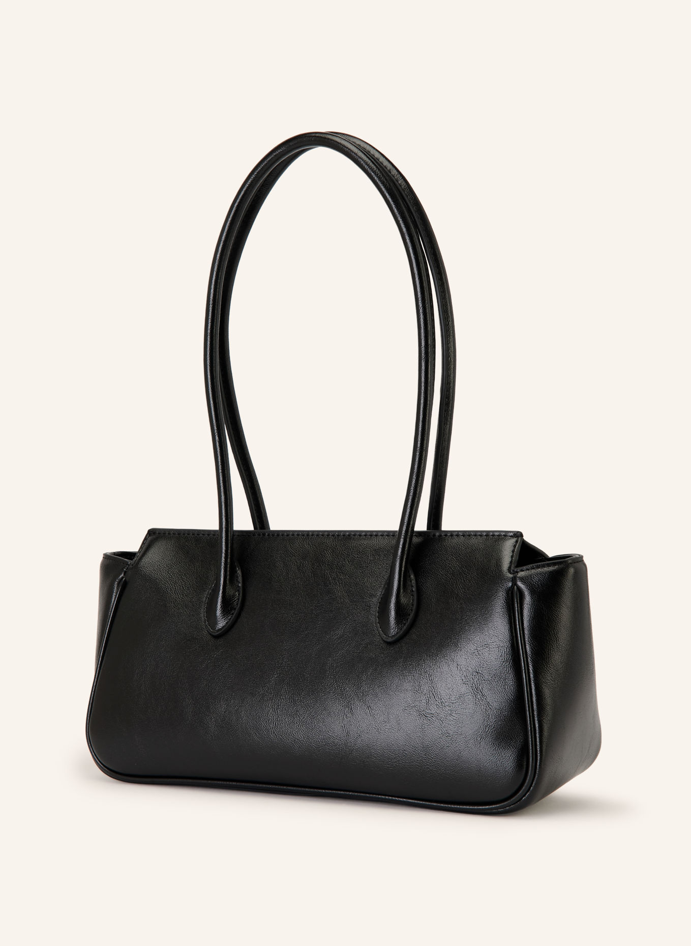 HUGO Schultertasche QUINLEY: SCHWARZ / GOLD