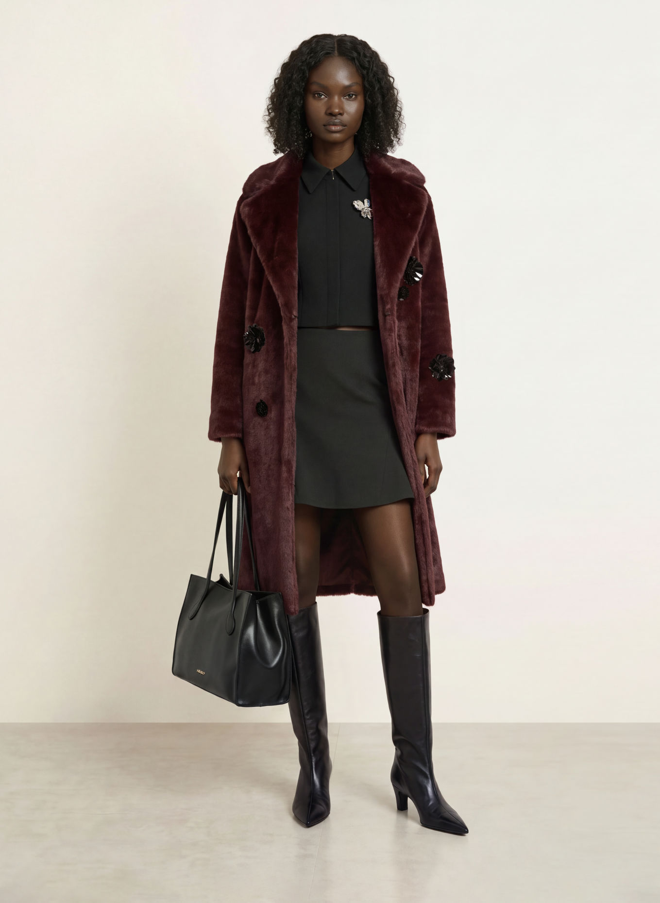 HUGO CYMBERLINE Shoppers: BLACK