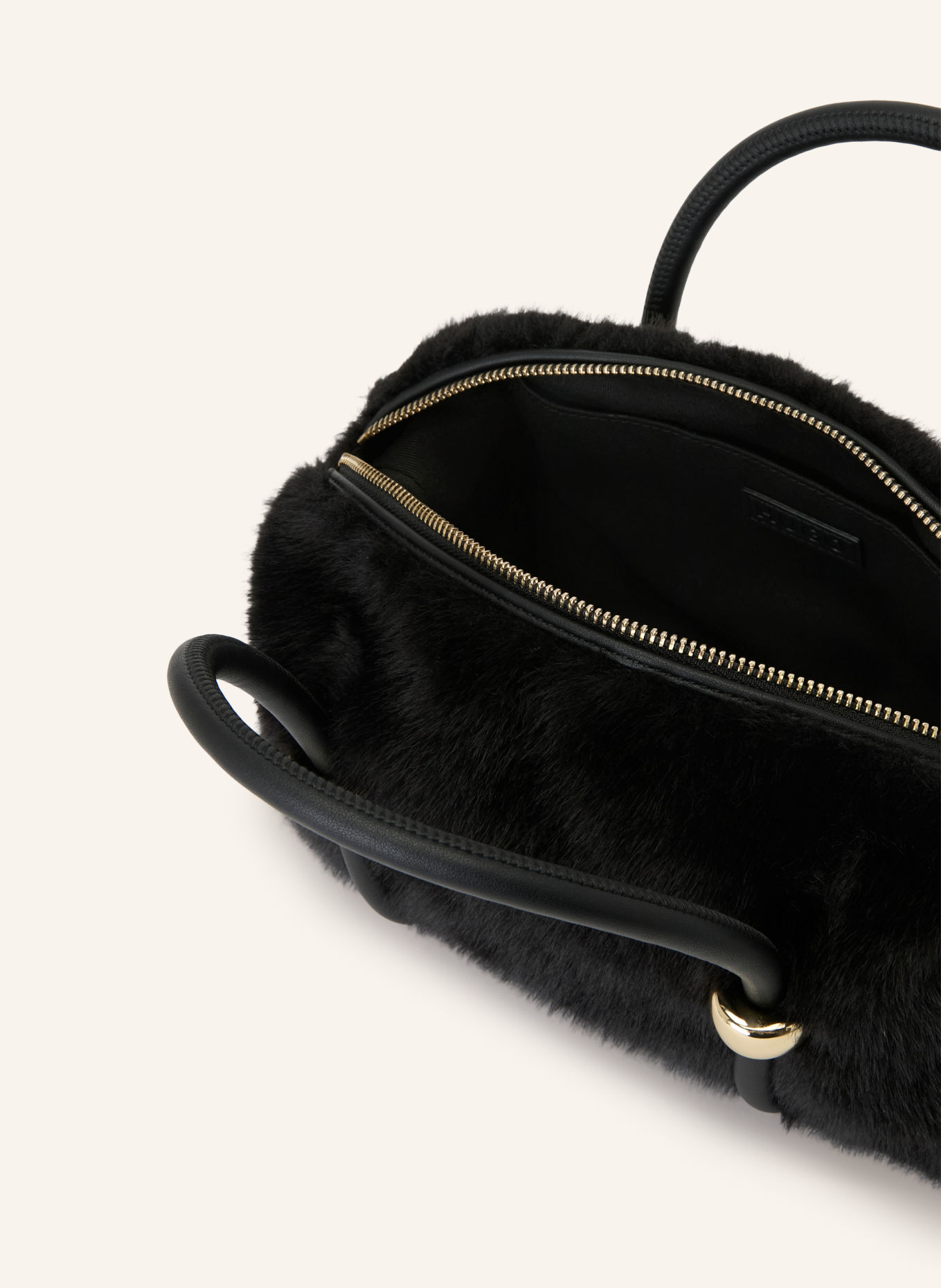 HUGO Handtasche BRIONY: SCHWARZ / GOLD