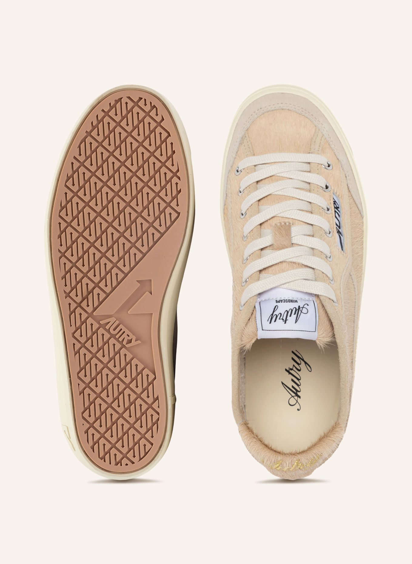 AUTRY WINDSCAPE LOW JP Sneakers: BEIGE