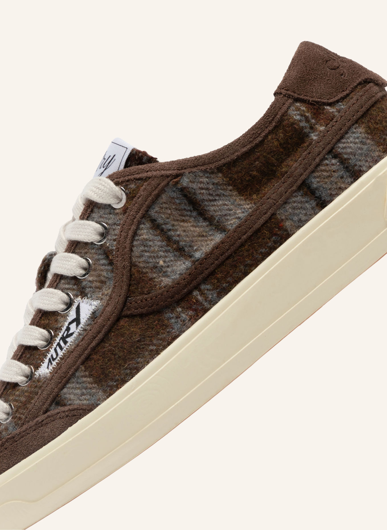 AUTRY Sneakersy WINDSCAPE LOW XD: CIEMNOBRĄZOWY / BEŻOWY / JASNONIEBIESKI