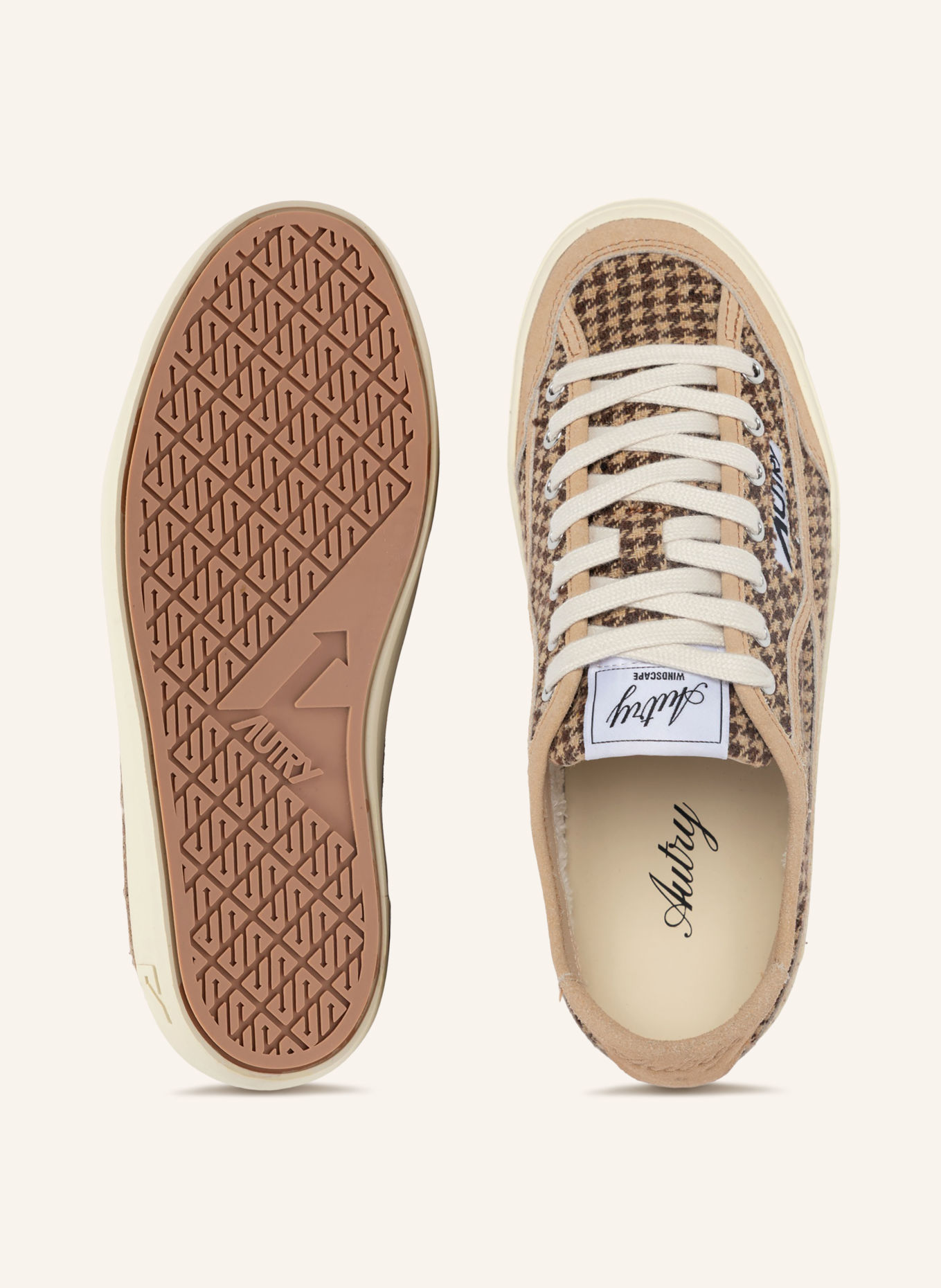 AUTRY WINDSCAPE LOW XB Sneakers: CAMEL / BROWN / BEIGE