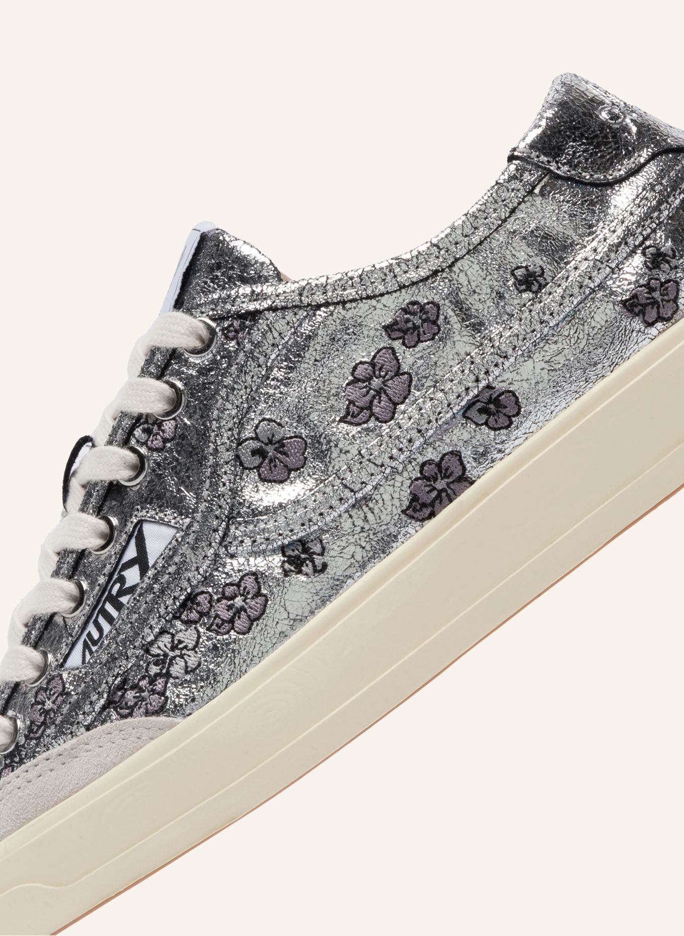 AUTRY Sneakersy WINDSCAPE LOW JD: SREBRNY / KREMOWY