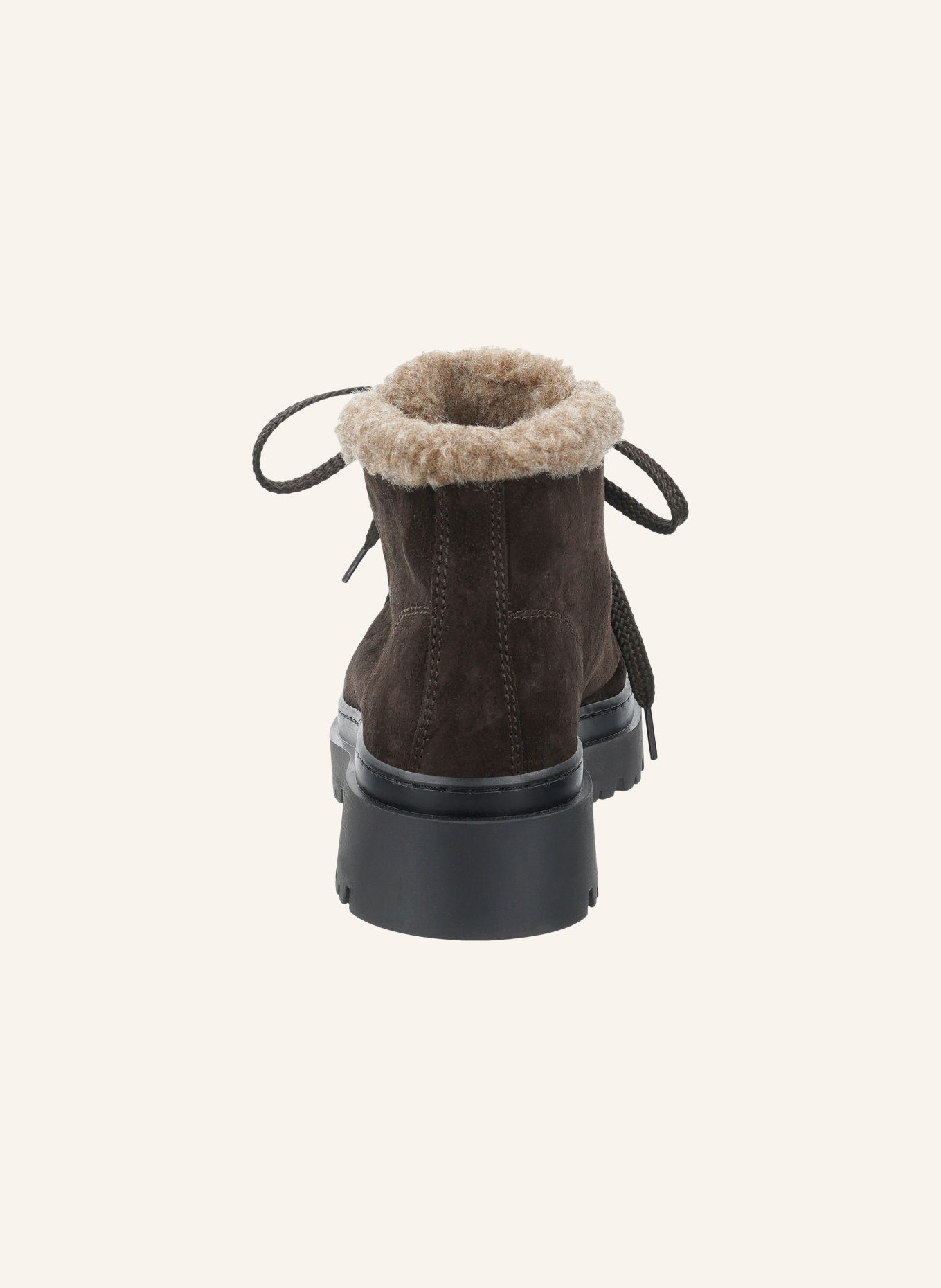 Gant ALIGREY Lace-up boots: DARK BROWN / TAUPE