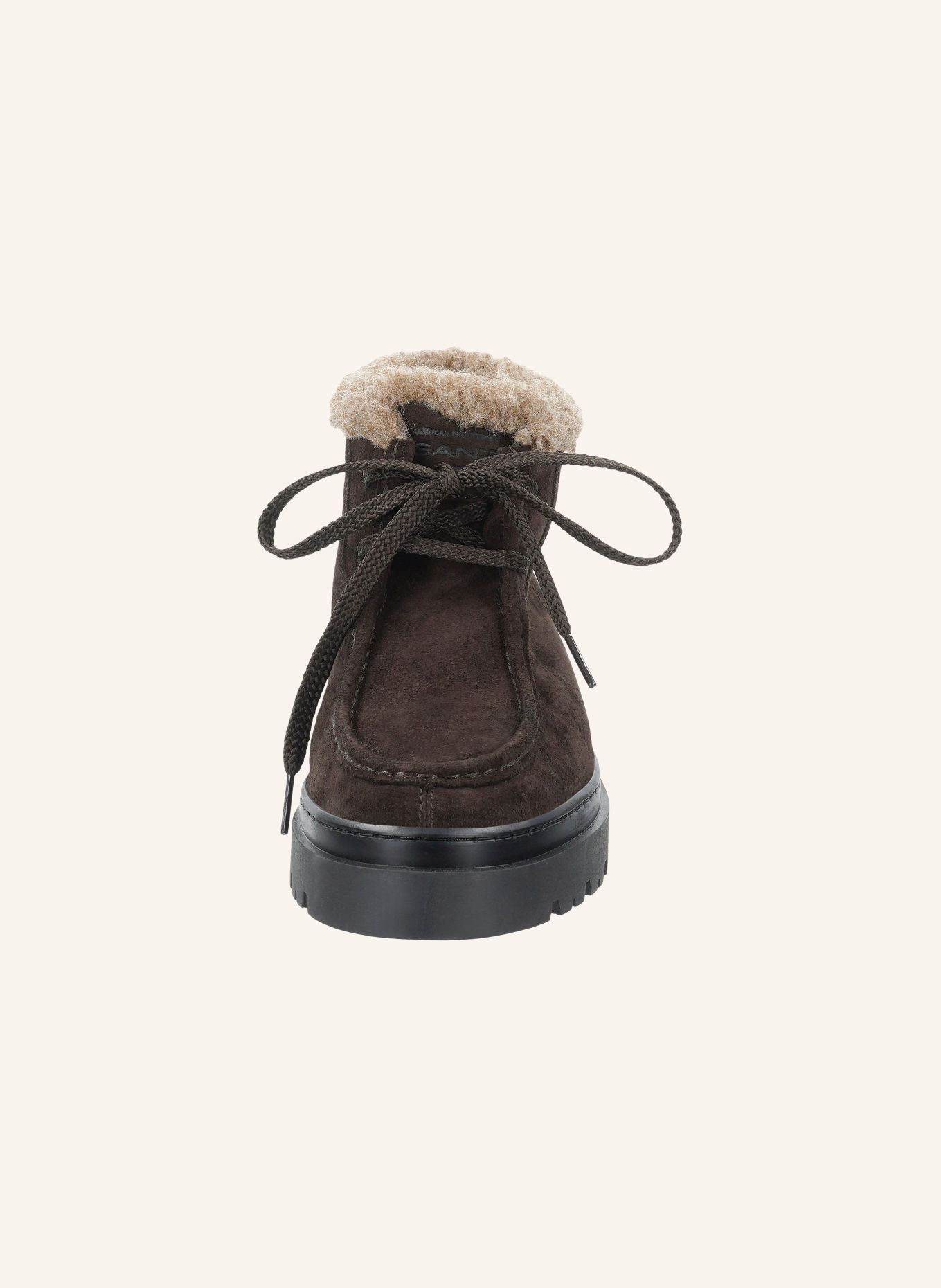 Gant ALIGREY Lace-up boots: DARK BROWN / TAUPE