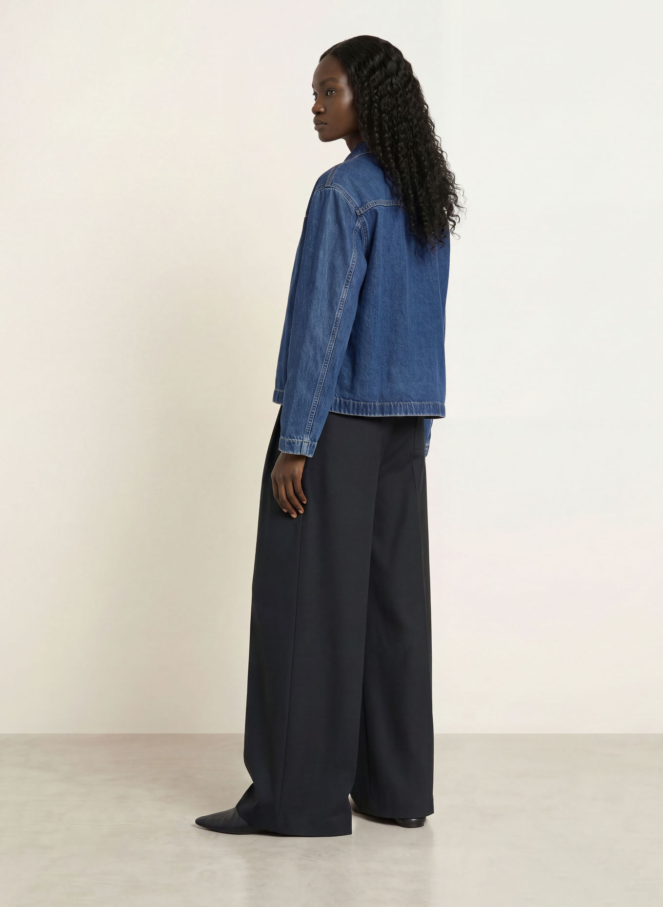 CLOSED WYNSTON Trousers: DARK BLUE