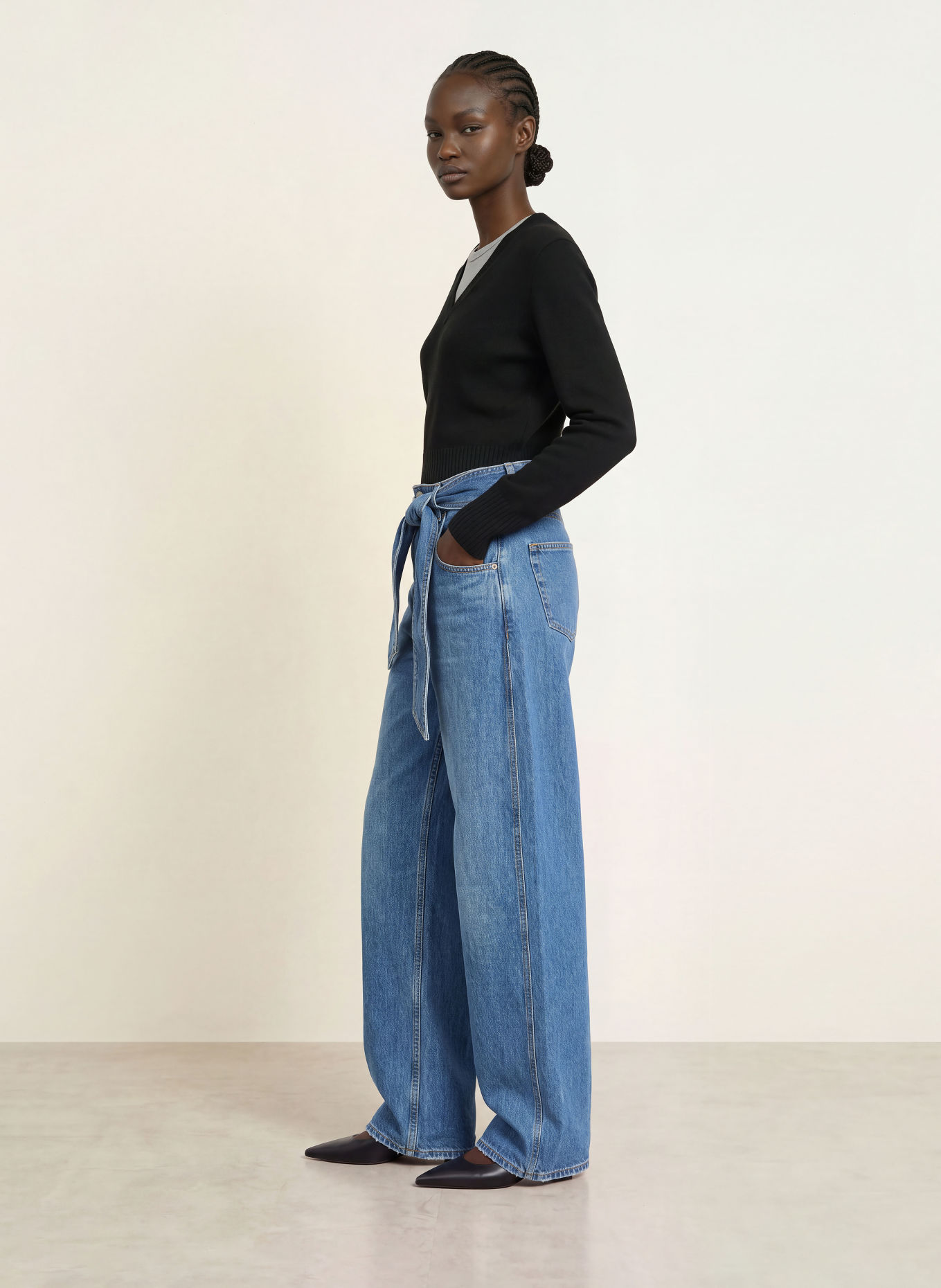 CLOSED Barrel Jeans WENDY: MBL MID BLUE