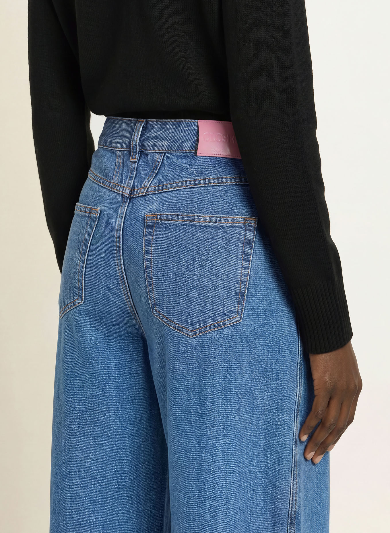 CLOSED Barrel Jeans WENDY: MBL MID BLUE
