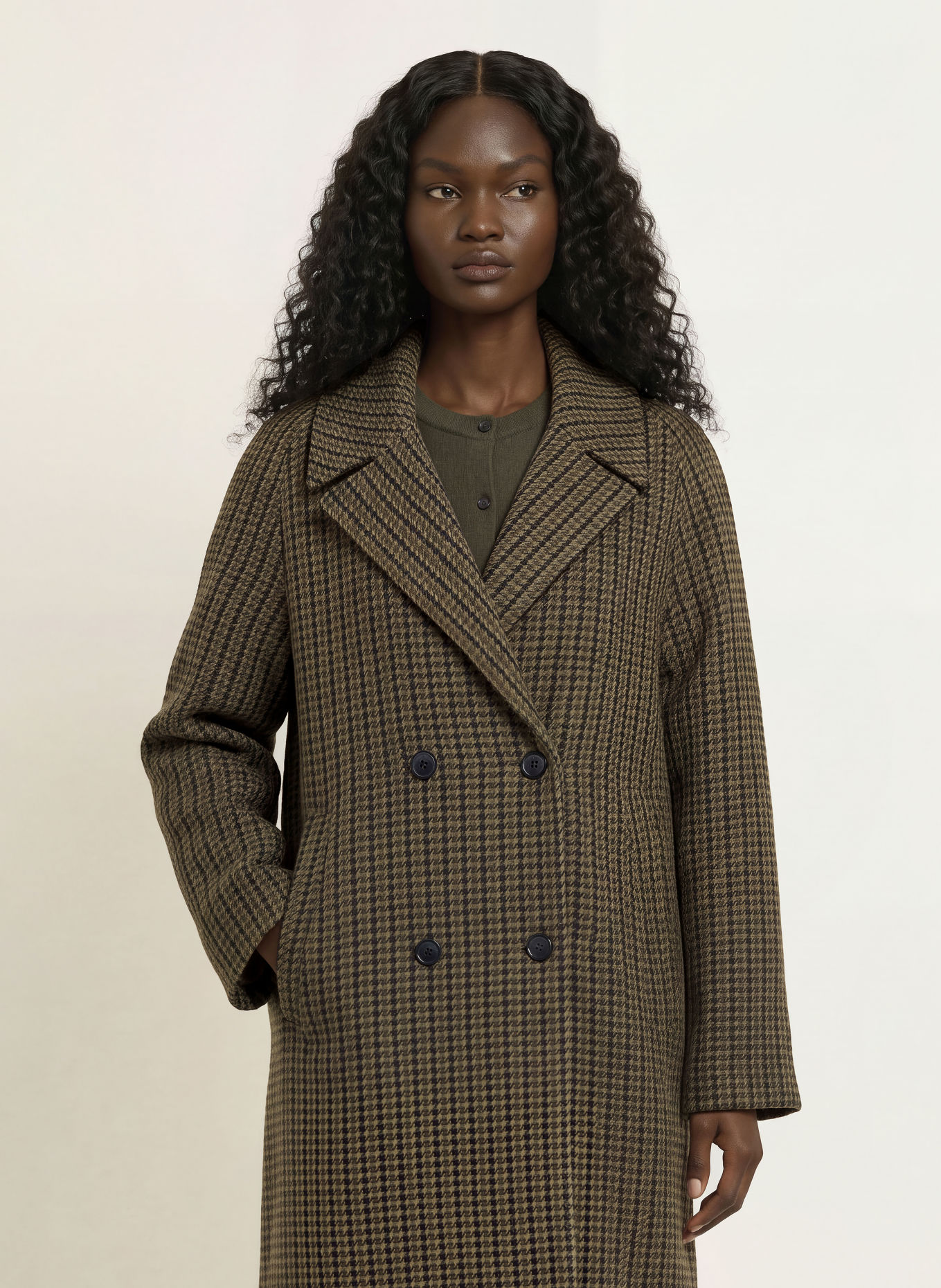 CLOSED Manteau: GRIS / GRIS FONCÉ / OLIVE
