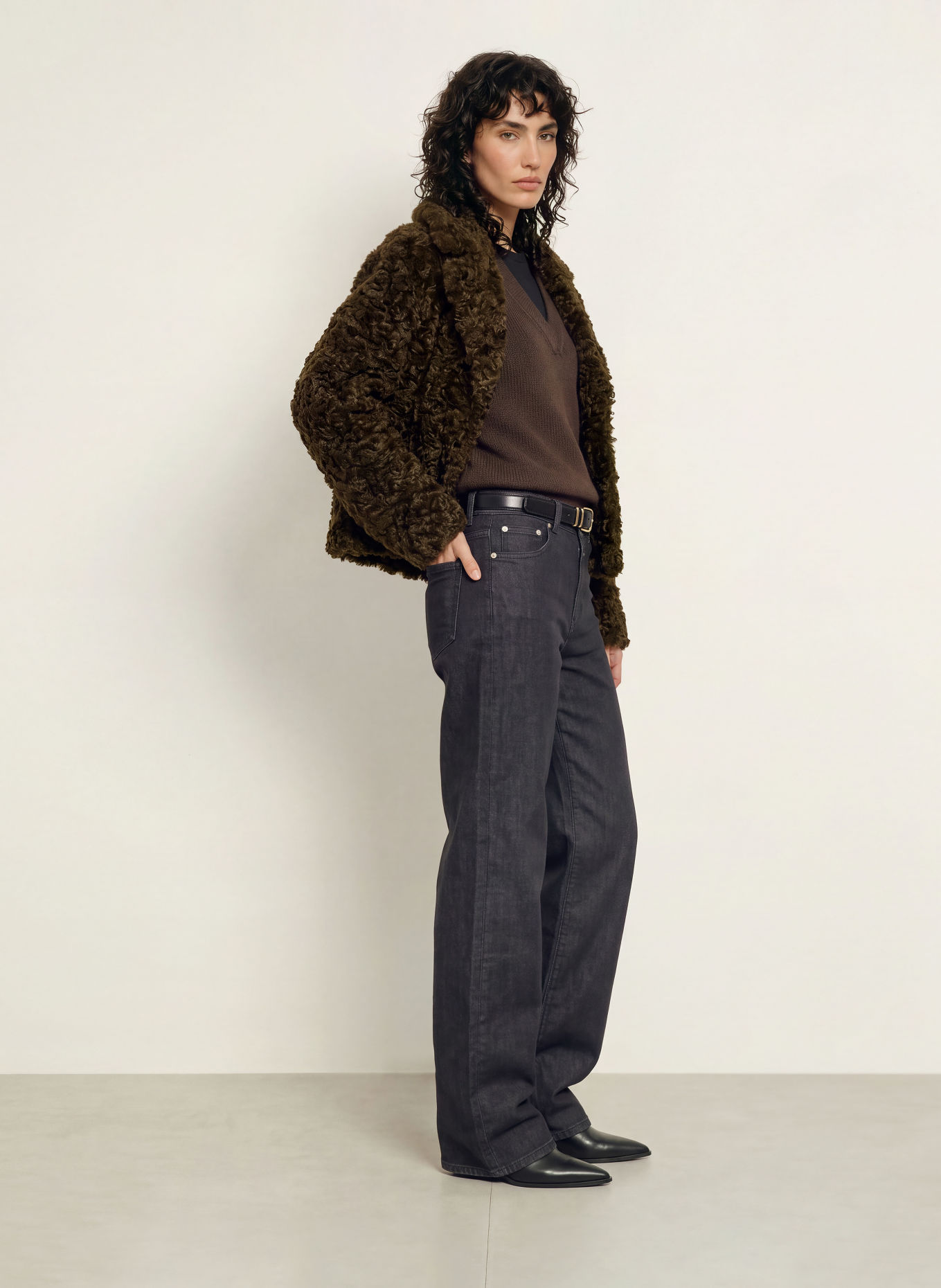 CLOSED JANNA Flared jeans: DGY Dark Grey