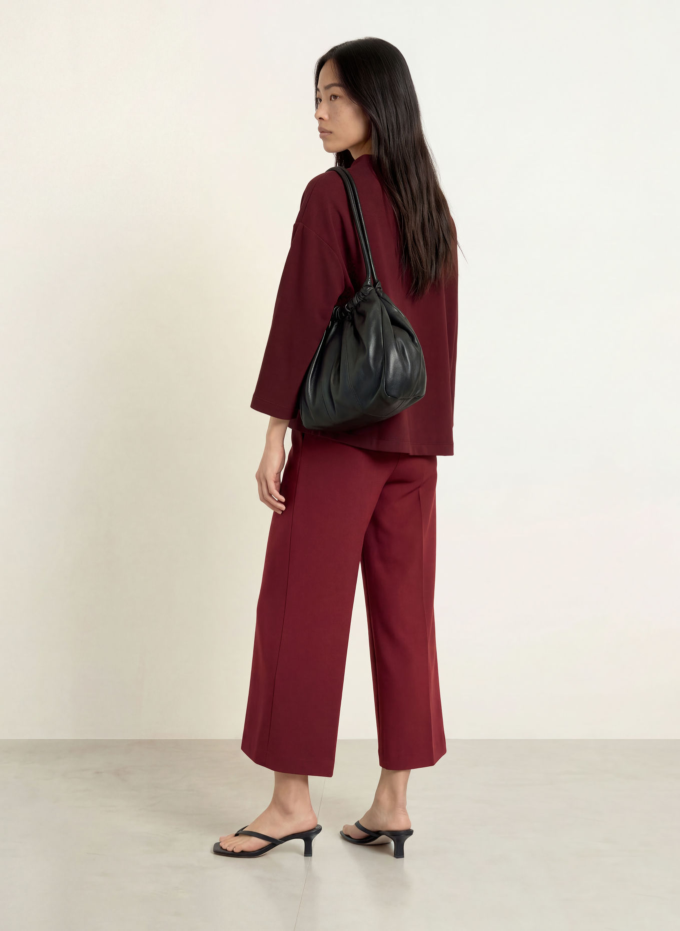 MORE & MORE Culotte: MØRKERØD
