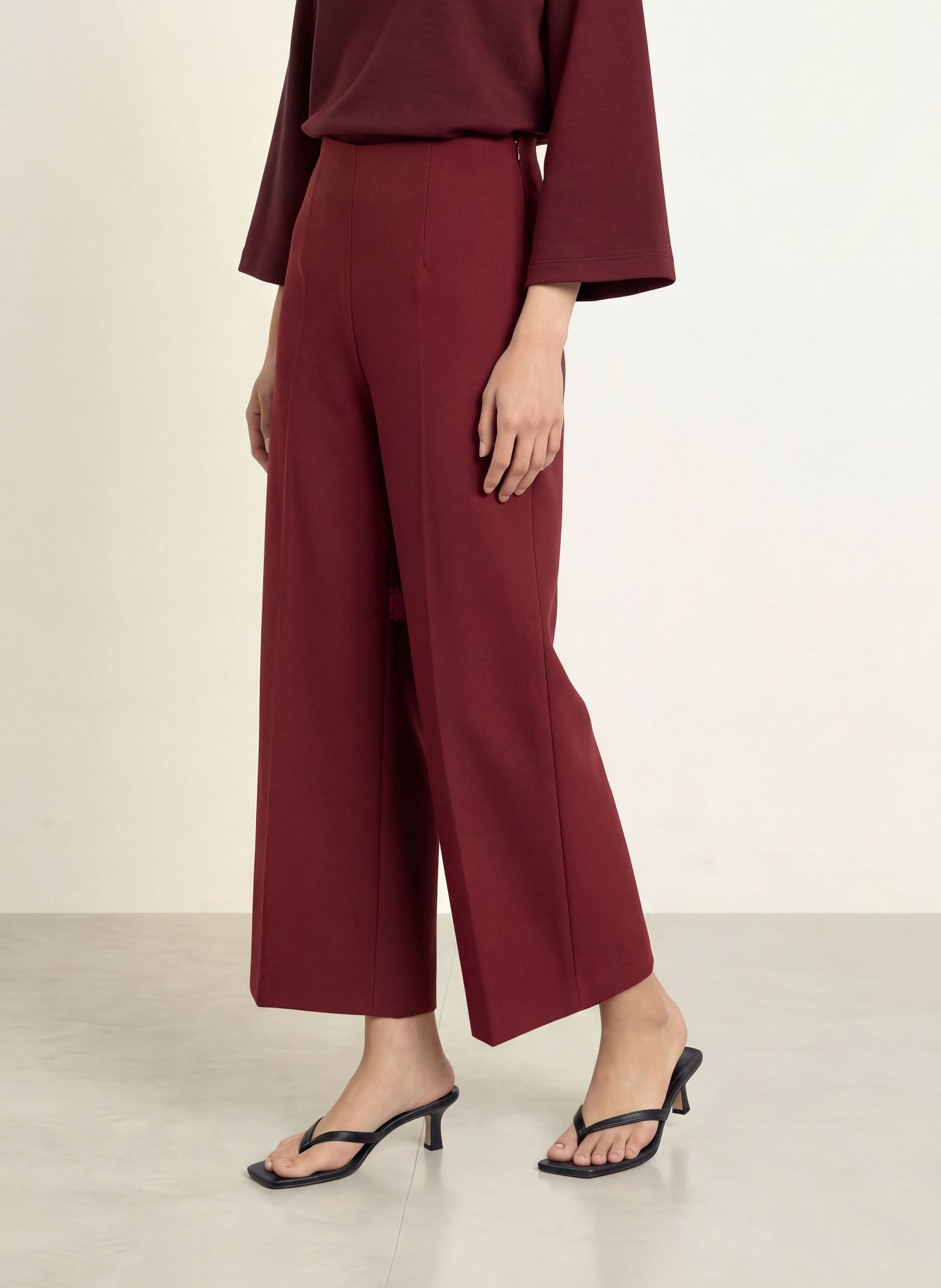 MORE & MORE Culotte: MØRKERØD