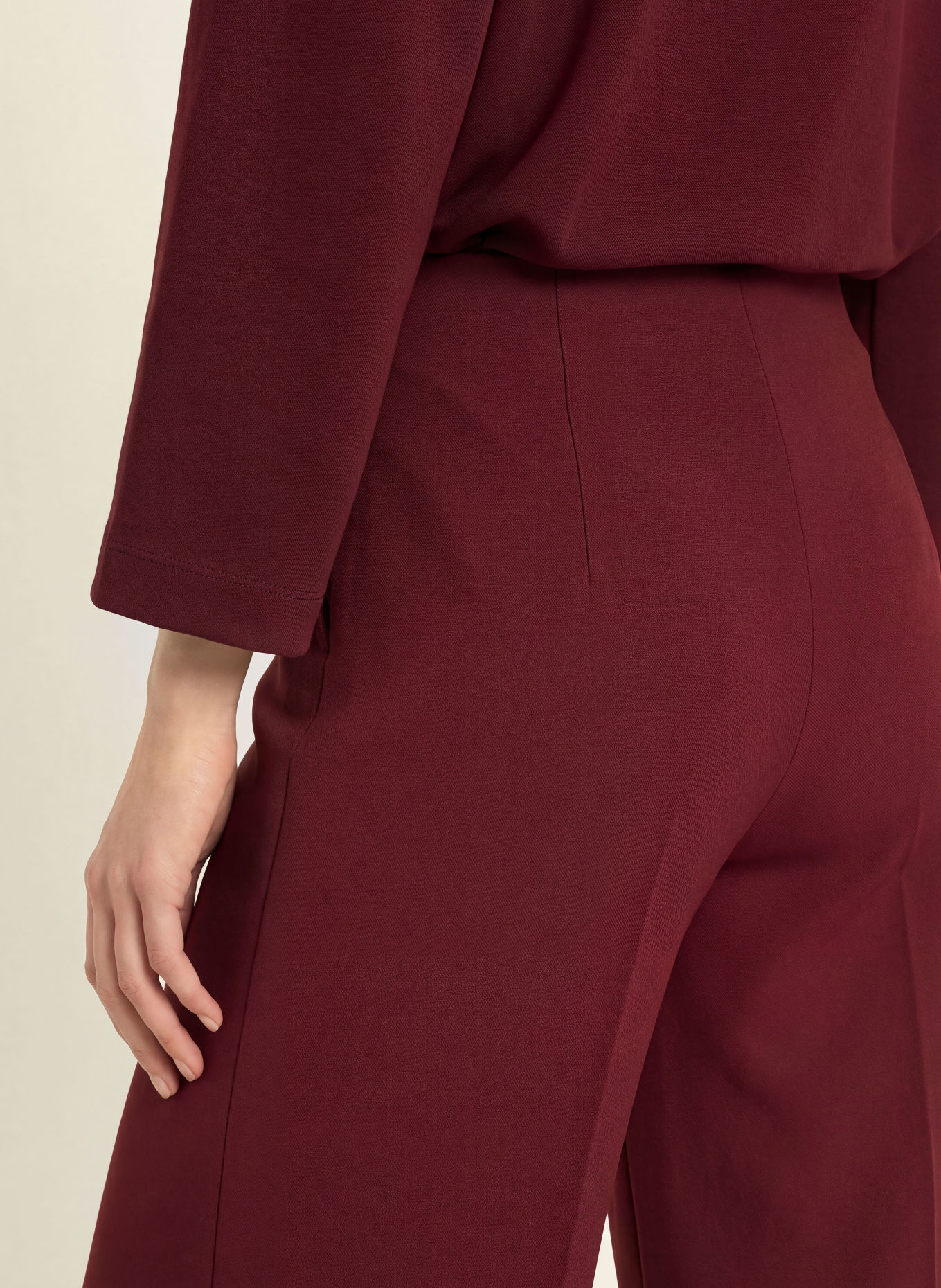 MORE & MORE Culotte: MØRKERØD