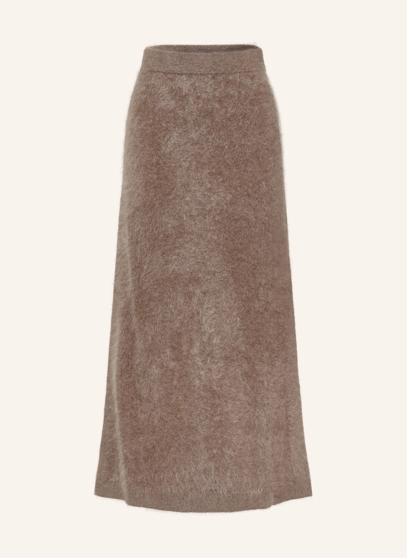 MAERZ MUENCHEN Jupe en maille de cachemire: TAUPE